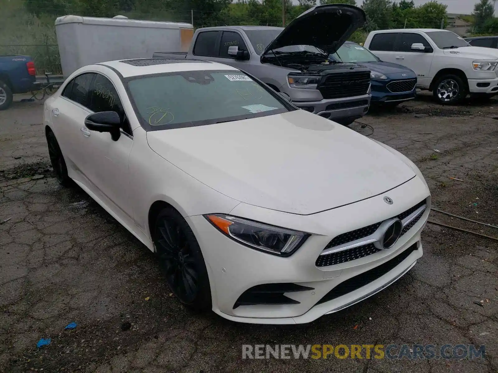 1 Photograph of a damaged car WDD2J5KBXKA009812 MERCEDES-BENZ CLC-CLASS 2019