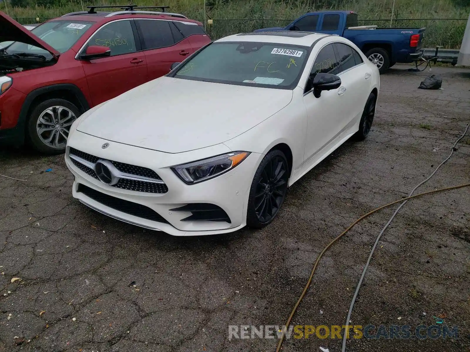 2 Photograph of a damaged car WDD2J5KBXKA009812 MERCEDES-BENZ CLC-CLASS 2019