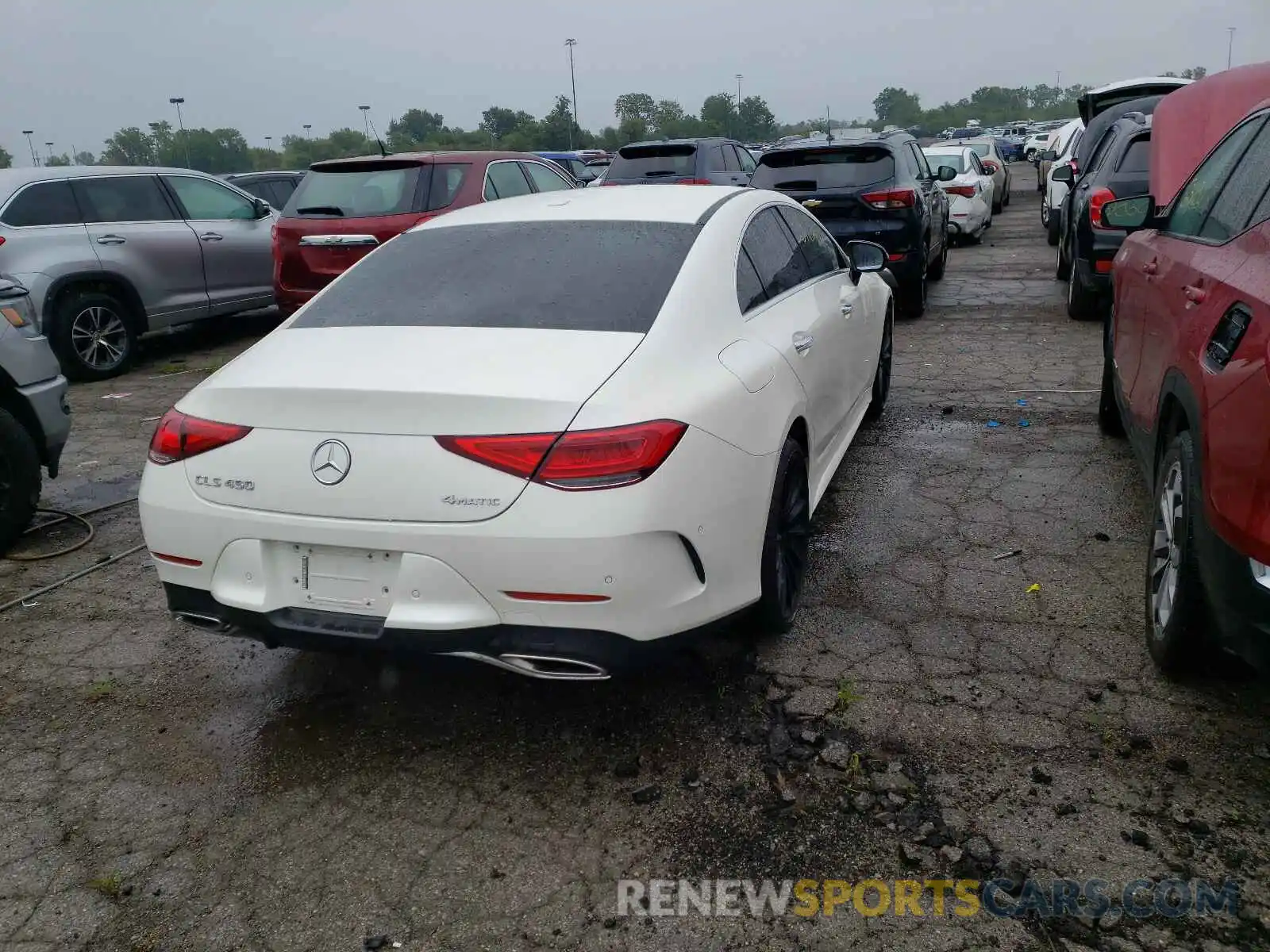 4 Photograph of a damaged car WDD2J5KBXKA009812 MERCEDES-BENZ CLC-CLASS 2019