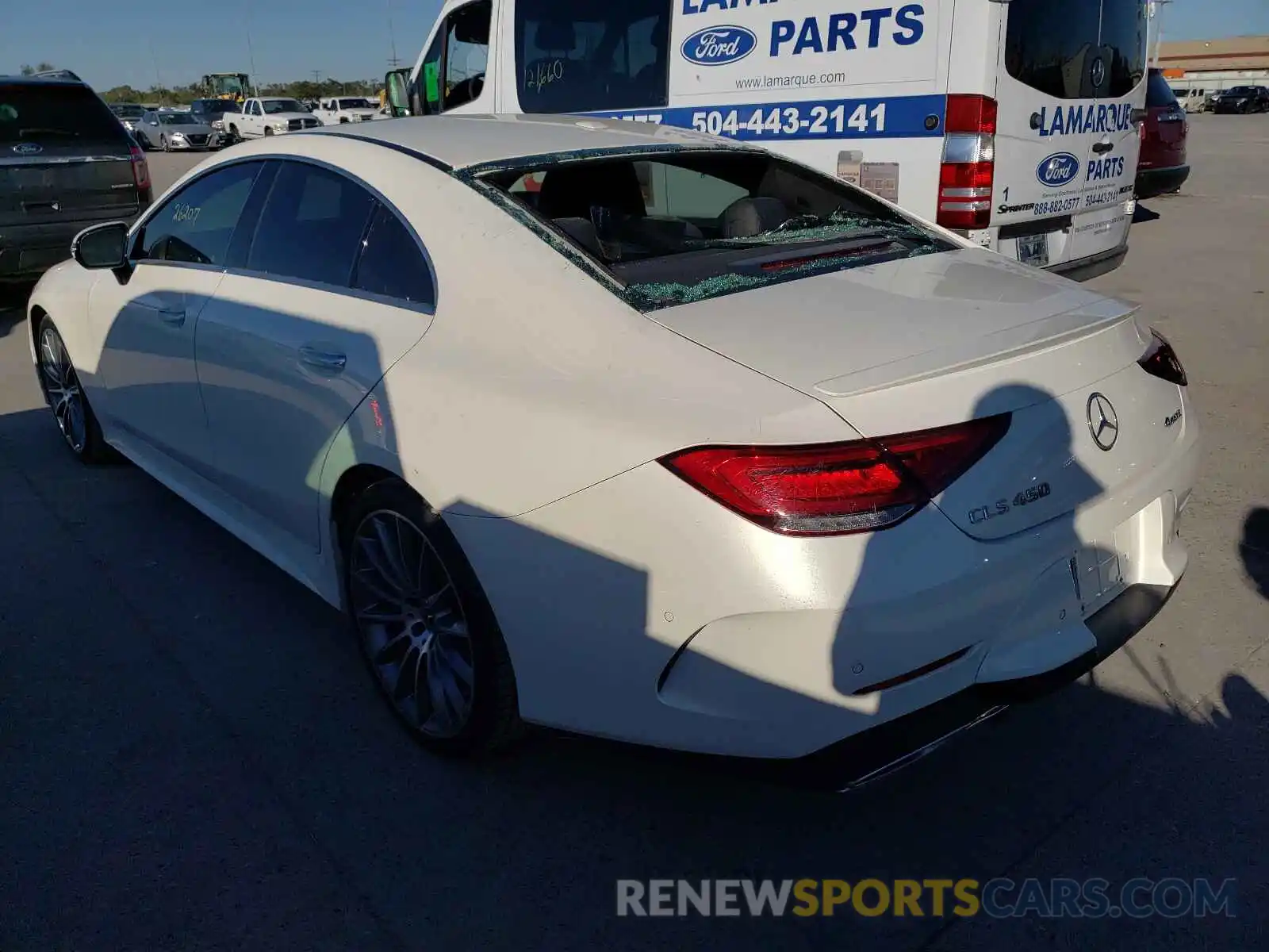 3 Photograph of a damaged car WDD2J5KBXKA027811 MERCEDES-BENZ CLC-CLASS 2019