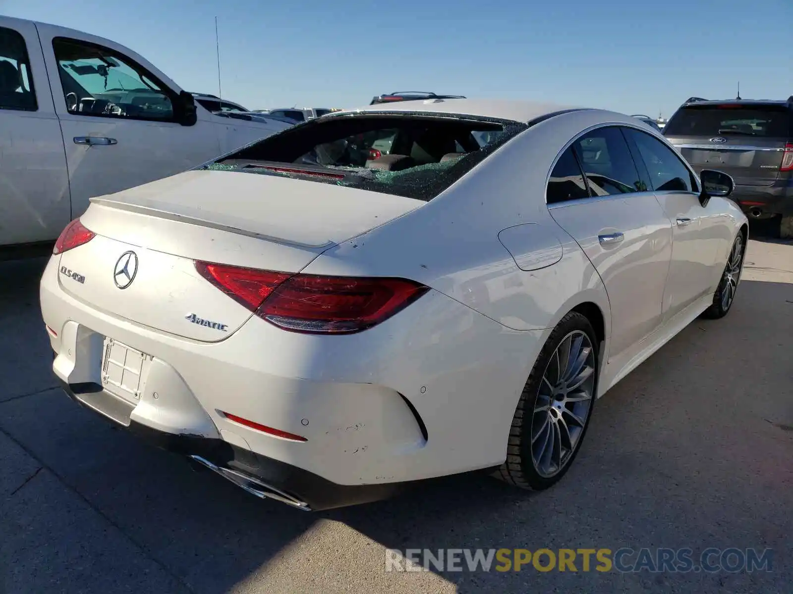 4 Photograph of a damaged car WDD2J5KBXKA027811 MERCEDES-BENZ CLC-CLASS 2019