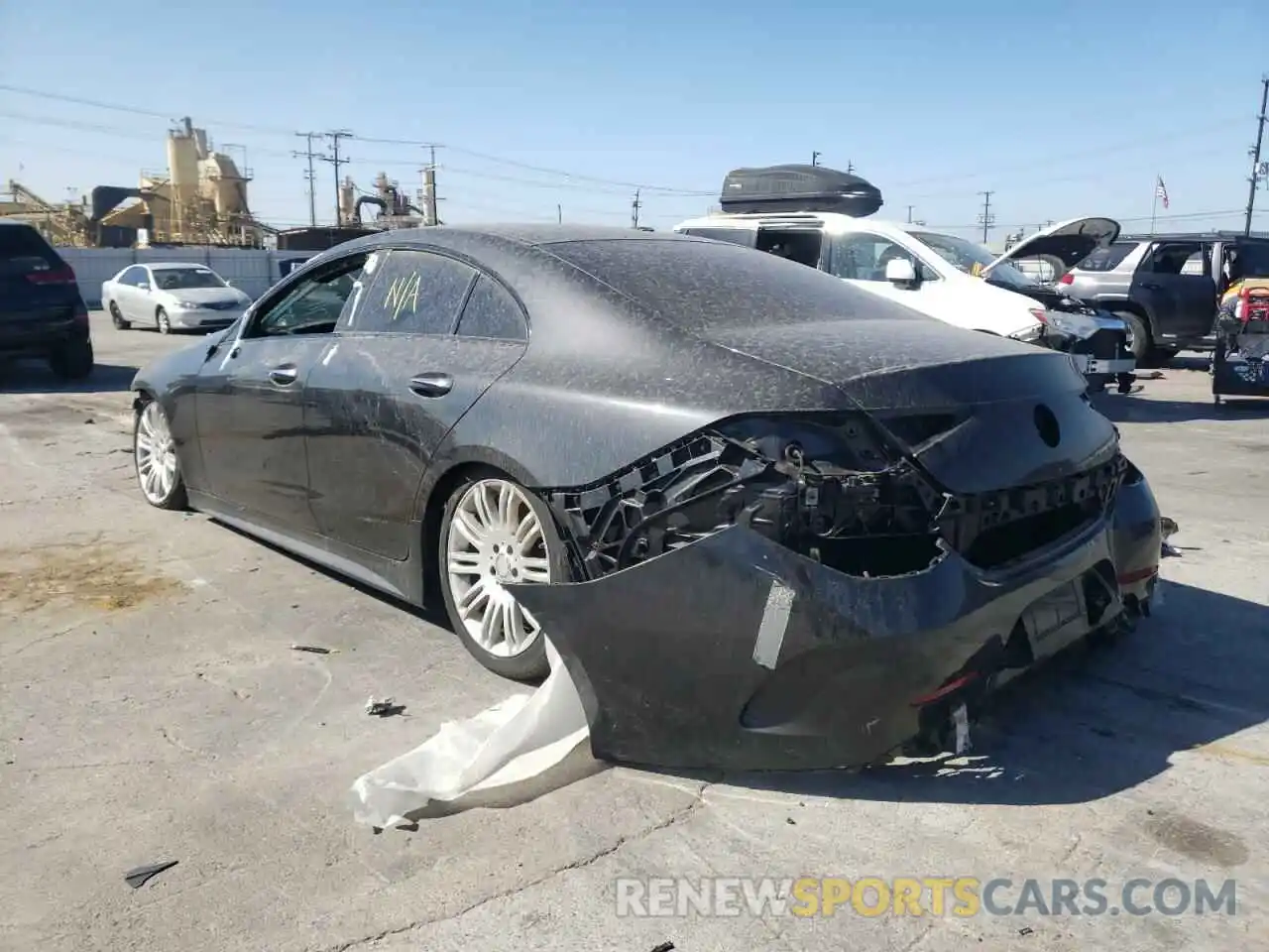 3 Photograph of a damaged car WDD2J6BB0KA019965 MERCEDES-BENZ CLC-CLASS 2019