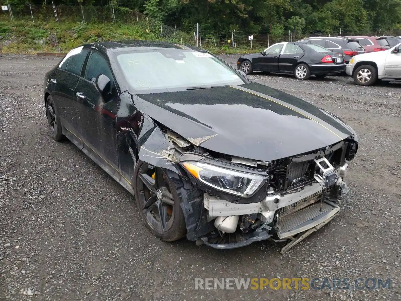 1 Photograph of a damaged car WDD2J6BB0KA032151 MERCEDES-BENZ CLC-CLASS 2019