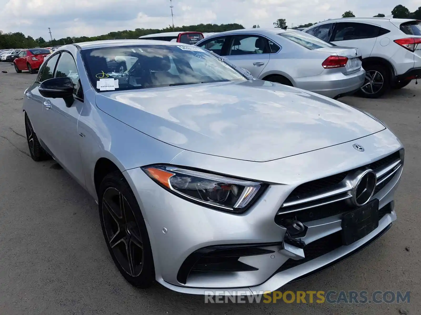 1 Photograph of a damaged car WDD2J6BB4KA028393 MERCEDES-BENZ CLC-CLASS 2019