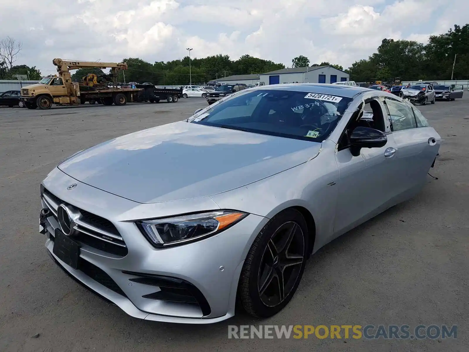 2 Photograph of a damaged car WDD2J6BB4KA028393 MERCEDES-BENZ CLC-CLASS 2019