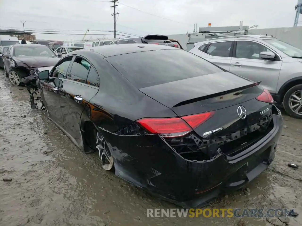 3 Photograph of a damaged car WDD2J6BB4KA032024 MERCEDES-BENZ CLC-CLASS 2019