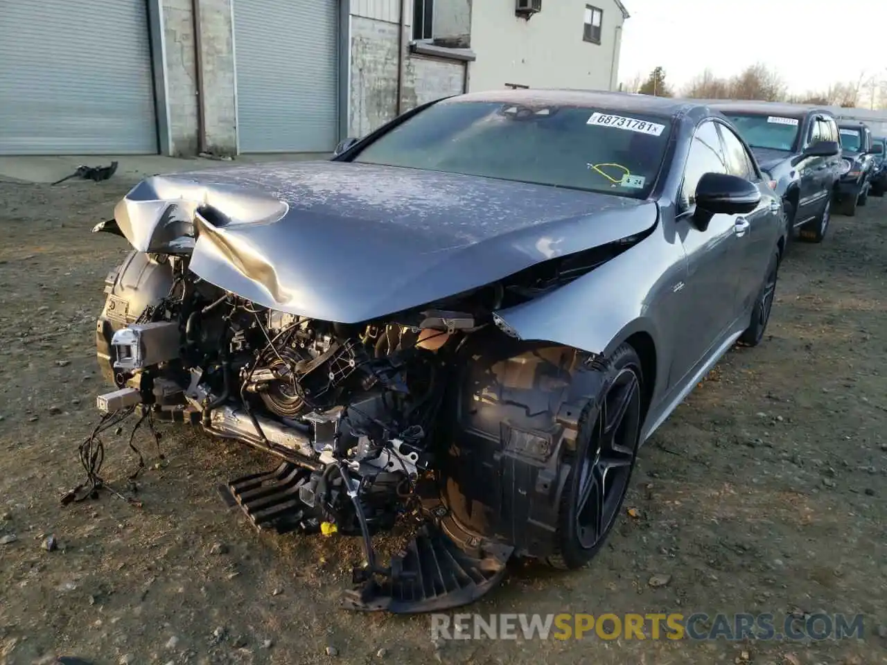 2 Photograph of a damaged car WDD2J6BB5KA029598 MERCEDES-BENZ CLC-CLASS 2019