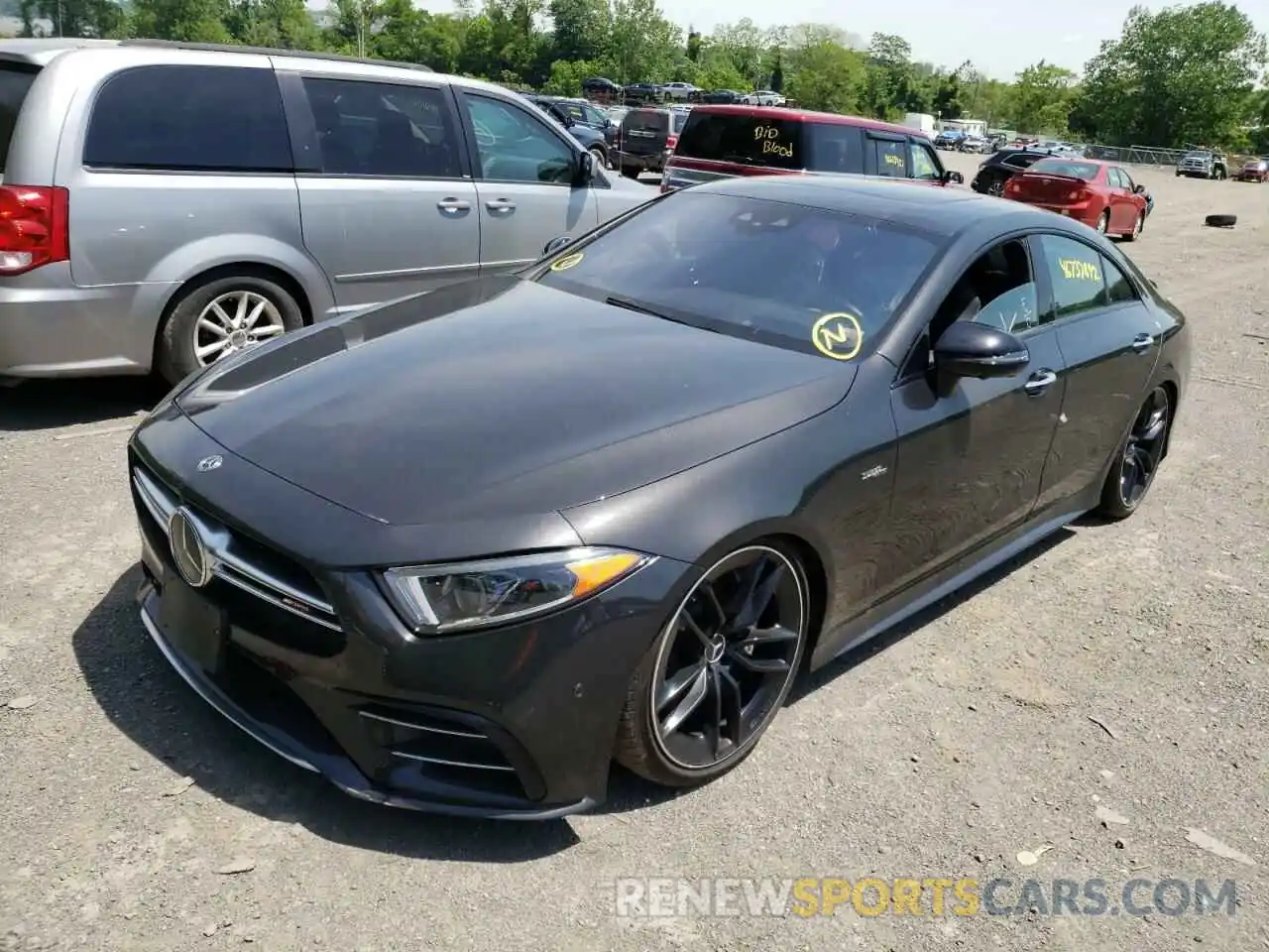 2 Photograph of a damaged car WDD2J6BB6KA018576 MERCEDES-BENZ CLC-CLASS 2019