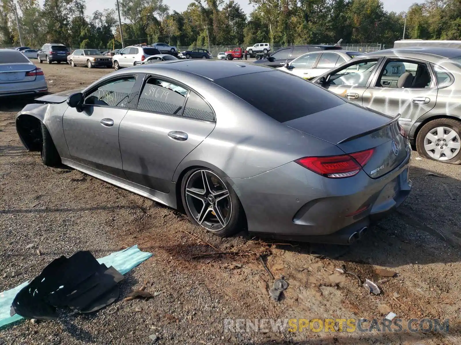 3 Photograph of a damaged car WDD2J6BB6KA044661 MERCEDES-BENZ CLC-CLASS 2019