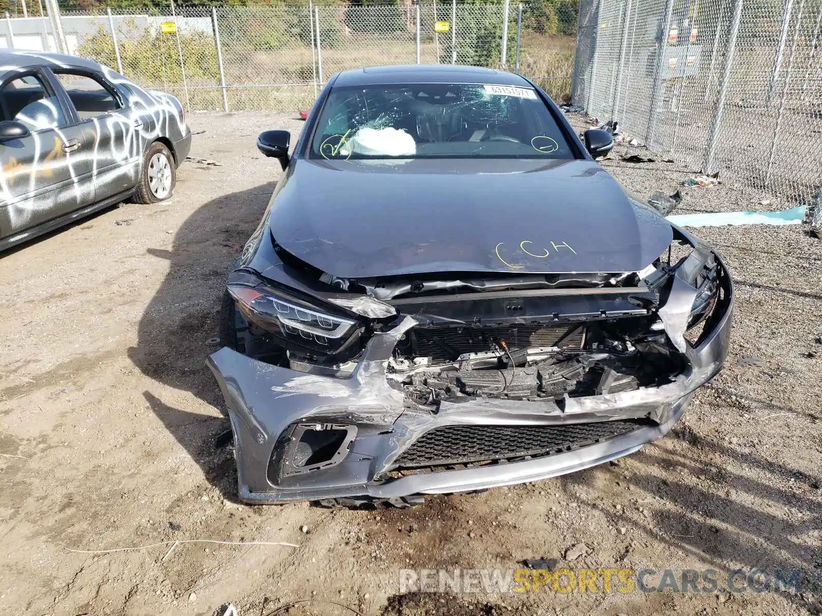 9 Photograph of a damaged car WDD2J6BB6KA044661 MERCEDES-BENZ CLC-CLASS 2019