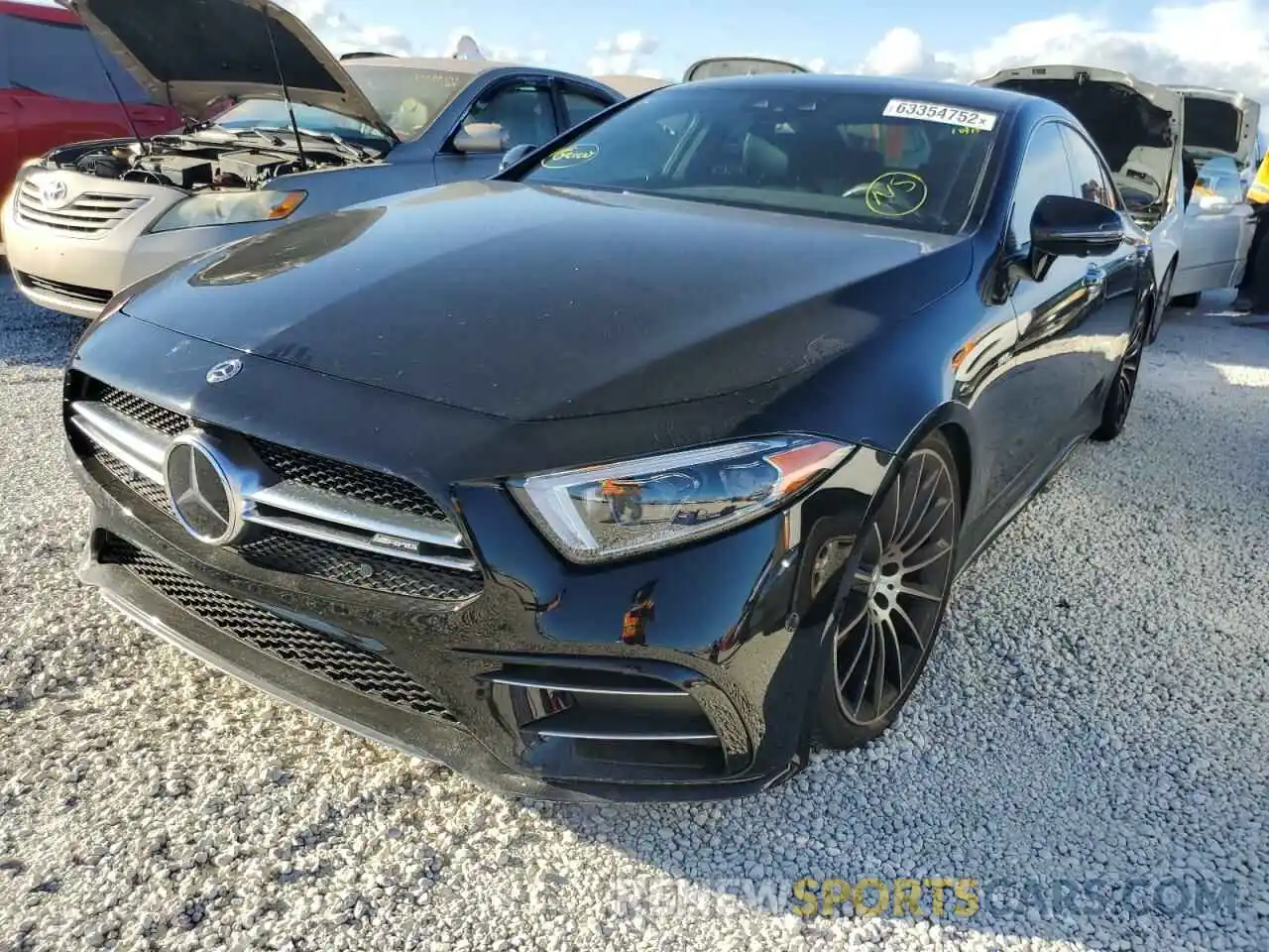 2 Photograph of a damaged car WDD2J6BB7KA028470 MERCEDES-BENZ CLC-CLASS 2019