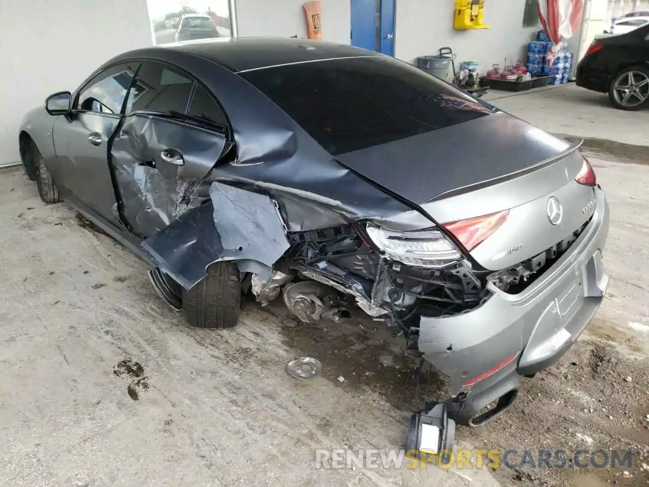 3 Photograph of a damaged car WDD2J6BB9KA046212 MERCEDES-BENZ CLC-CLASS 2019