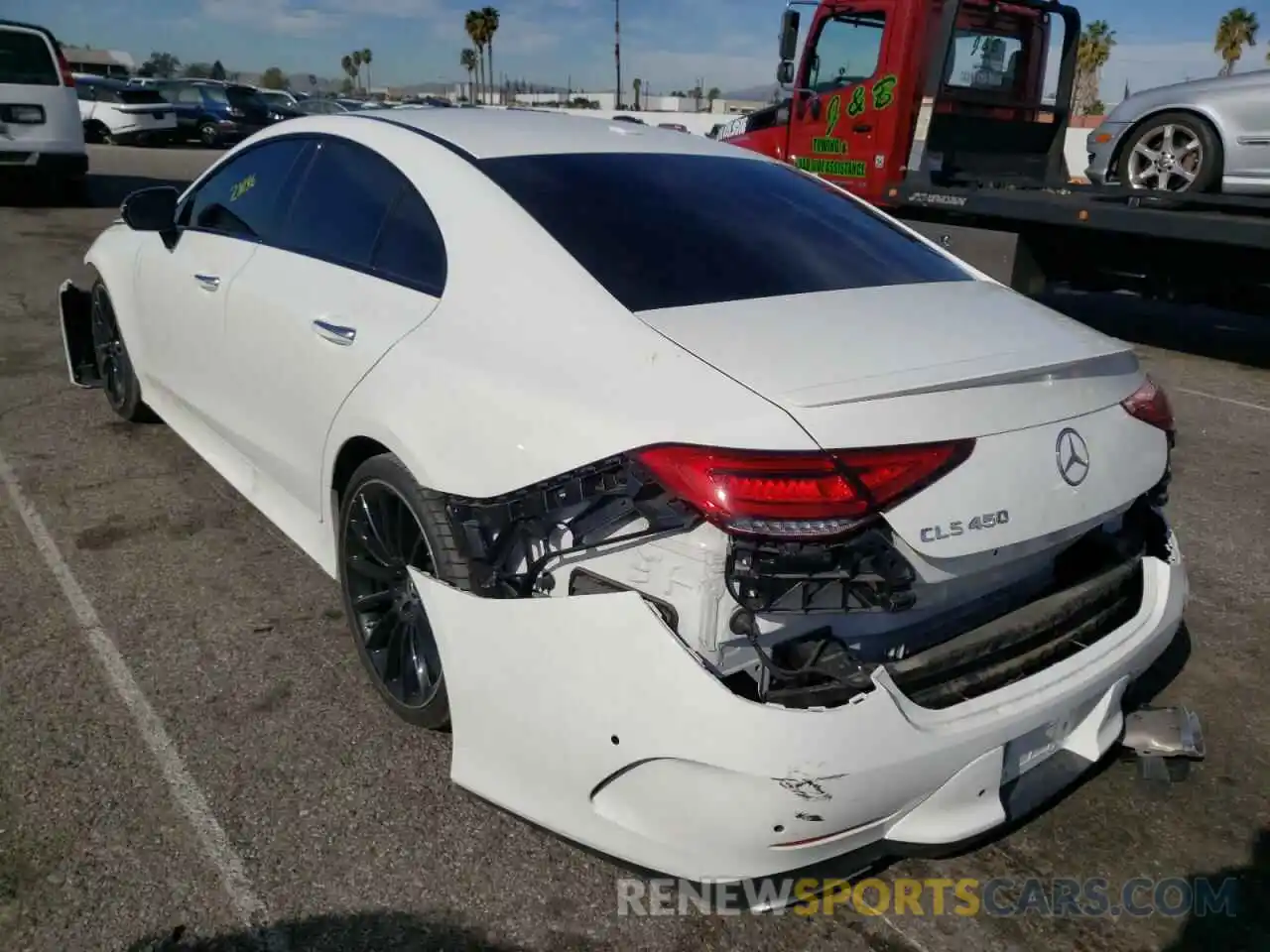 3 Photograph of a damaged car WDD2J5JB4LA048852 MERCEDES-BENZ CLC-CLASS 2020