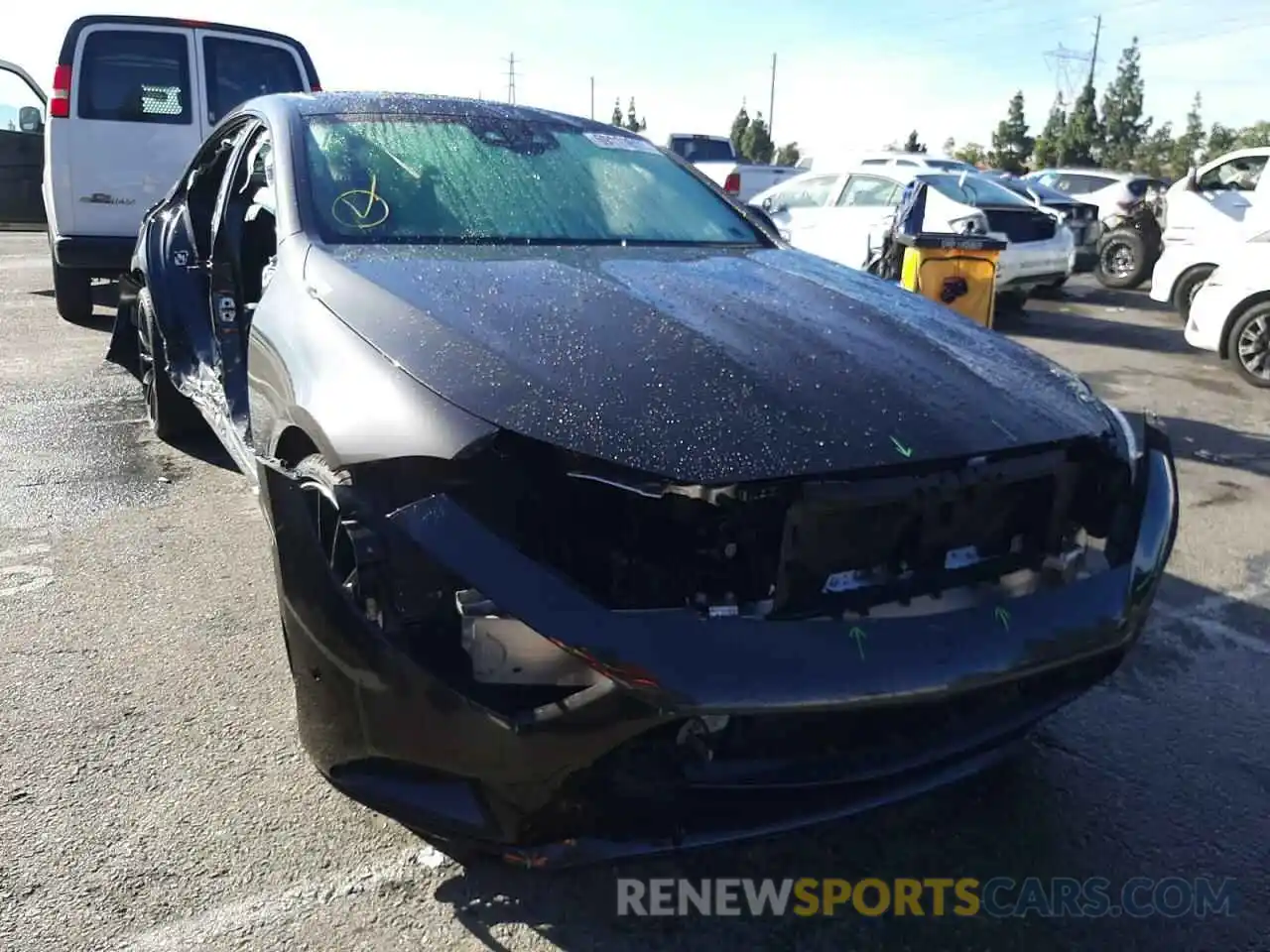 1 Photograph of a damaged car WDD2J5JBXLA048581 MERCEDES-BENZ CLC-CLASS 2020