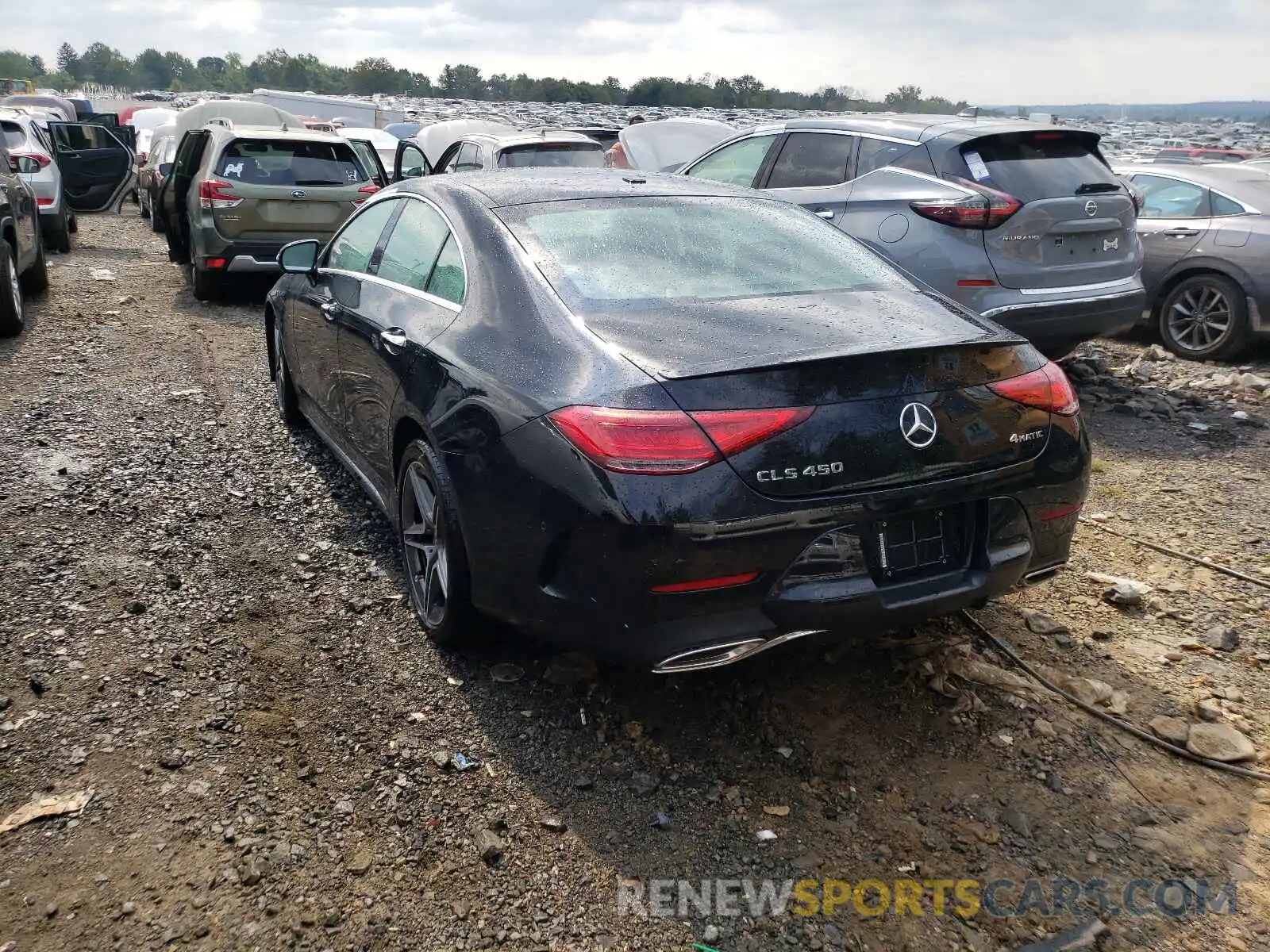 3 Photograph of a damaged car WDD2J5KB3LA049523 MERCEDES-BENZ CLC-CLASS 2020