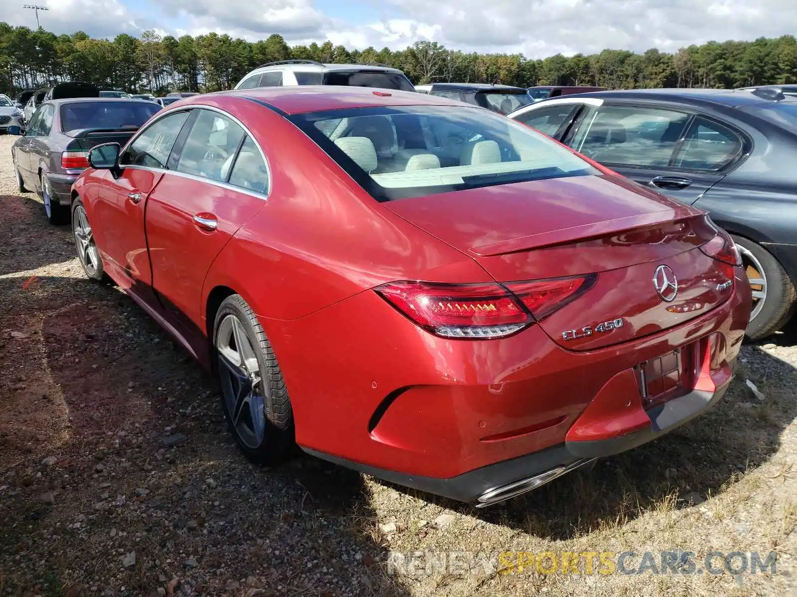 3 Photograph of a damaged car WDD2J5KB6LA050567 MERCEDES-BENZ CLC-CLASS 2020