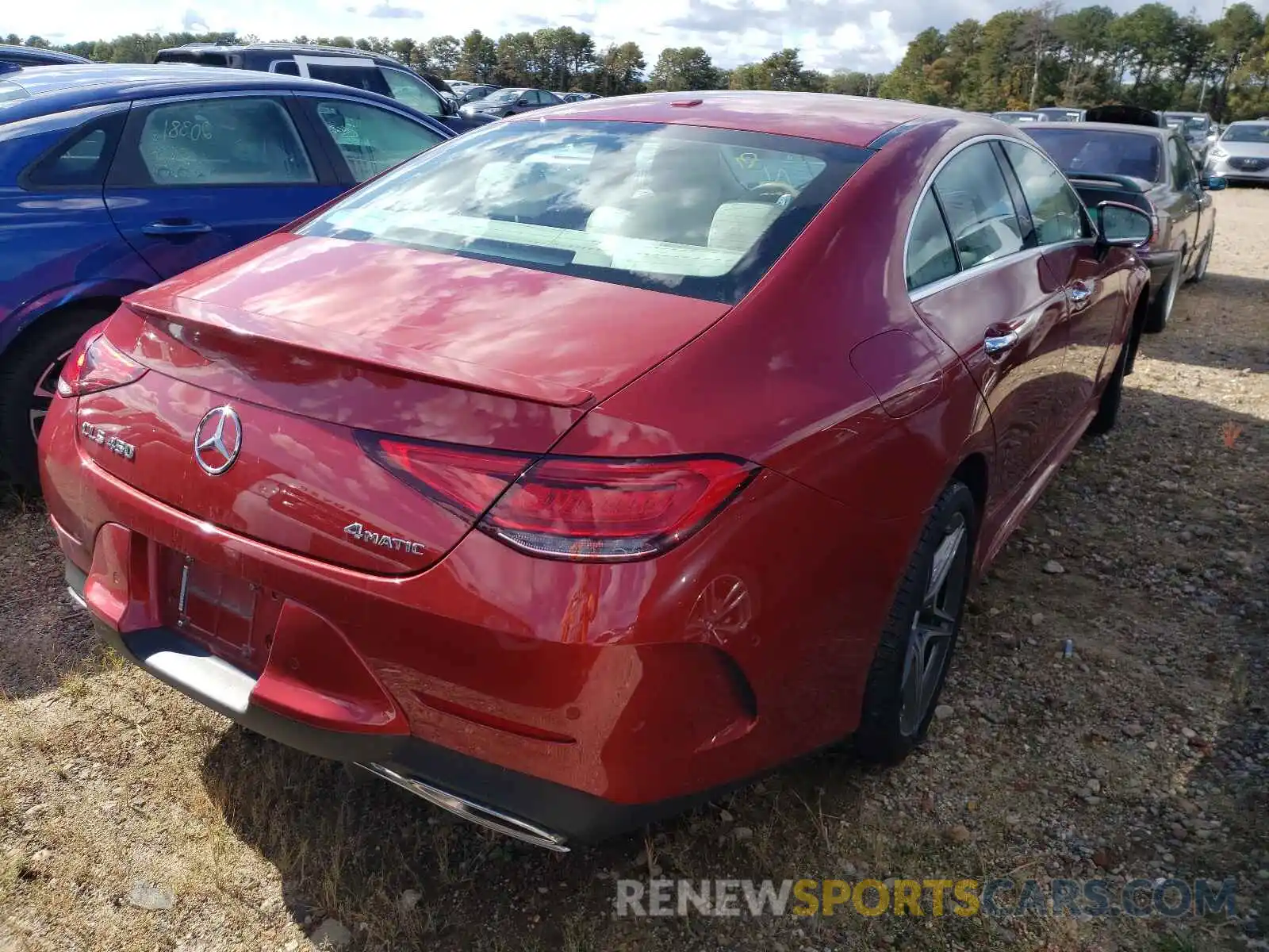 4 Photograph of a damaged car WDD2J5KB6LA050567 MERCEDES-BENZ CLC-CLASS 2020