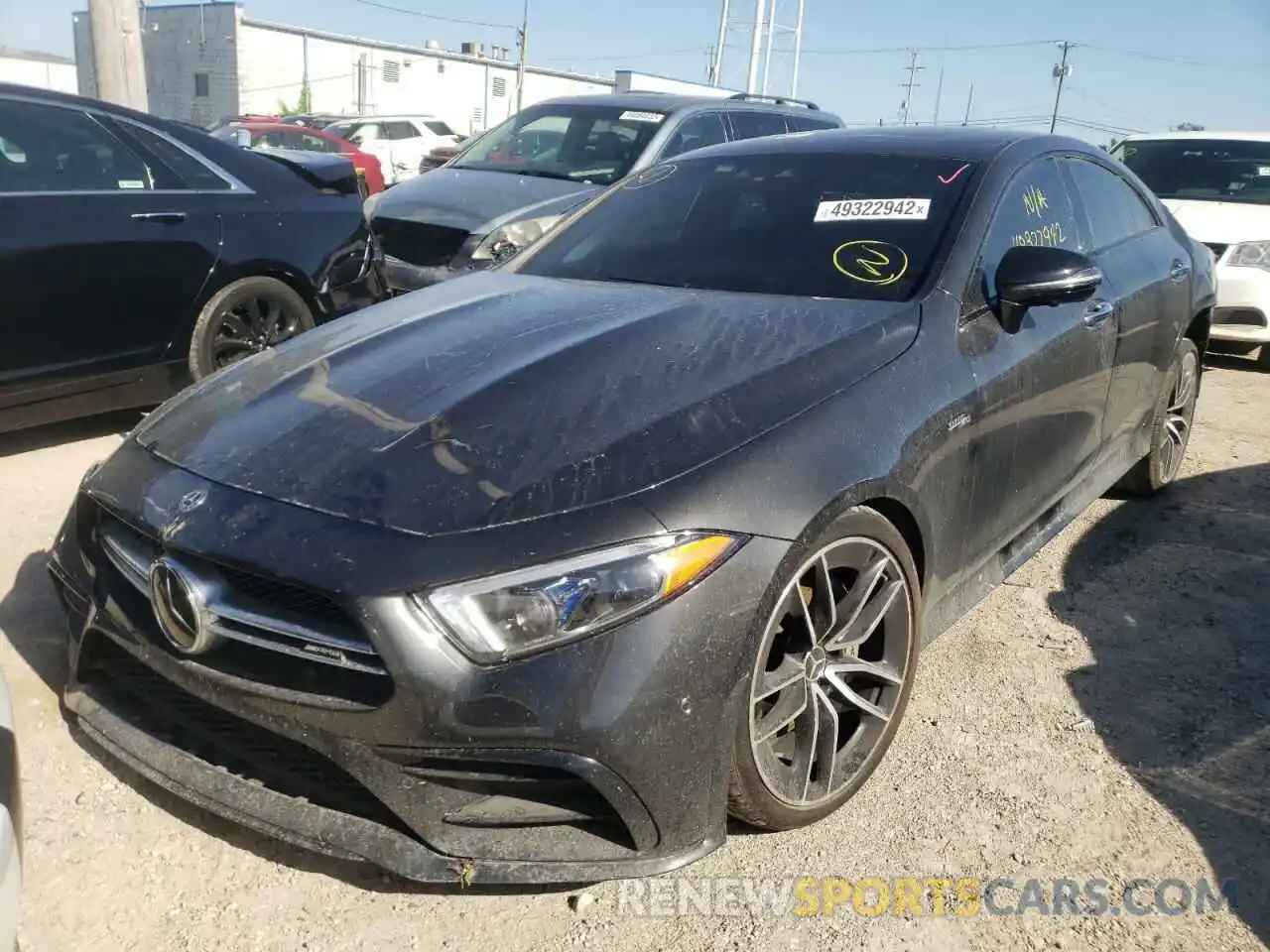 2 Photograph of a damaged car WDD2J6BB1LA051762 MERCEDES-BENZ CLC-CLASS 2020