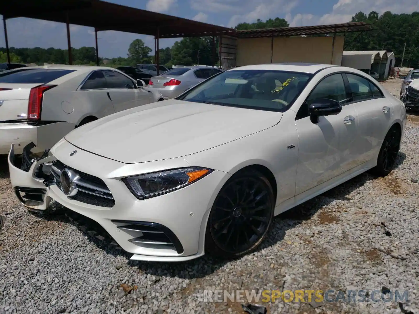 2 Photograph of a damaged car WDD2J6BB6LA050378 MERCEDES-BENZ CLC-CLASS 2020