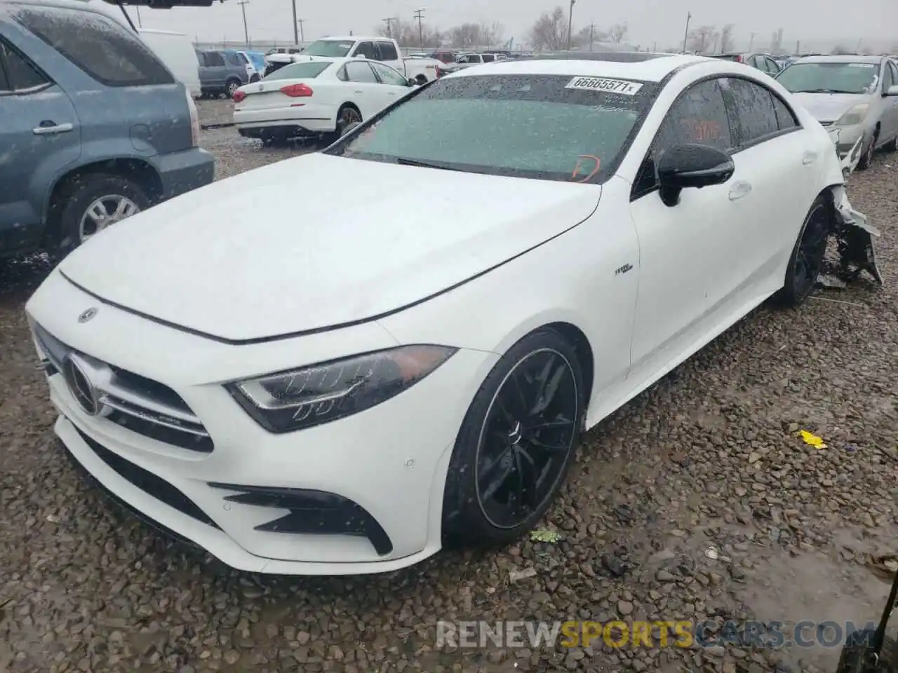 2 Photograph of a damaged car WDD2J6BB6LA053152 MERCEDES-BENZ CLC-CLASS 2020