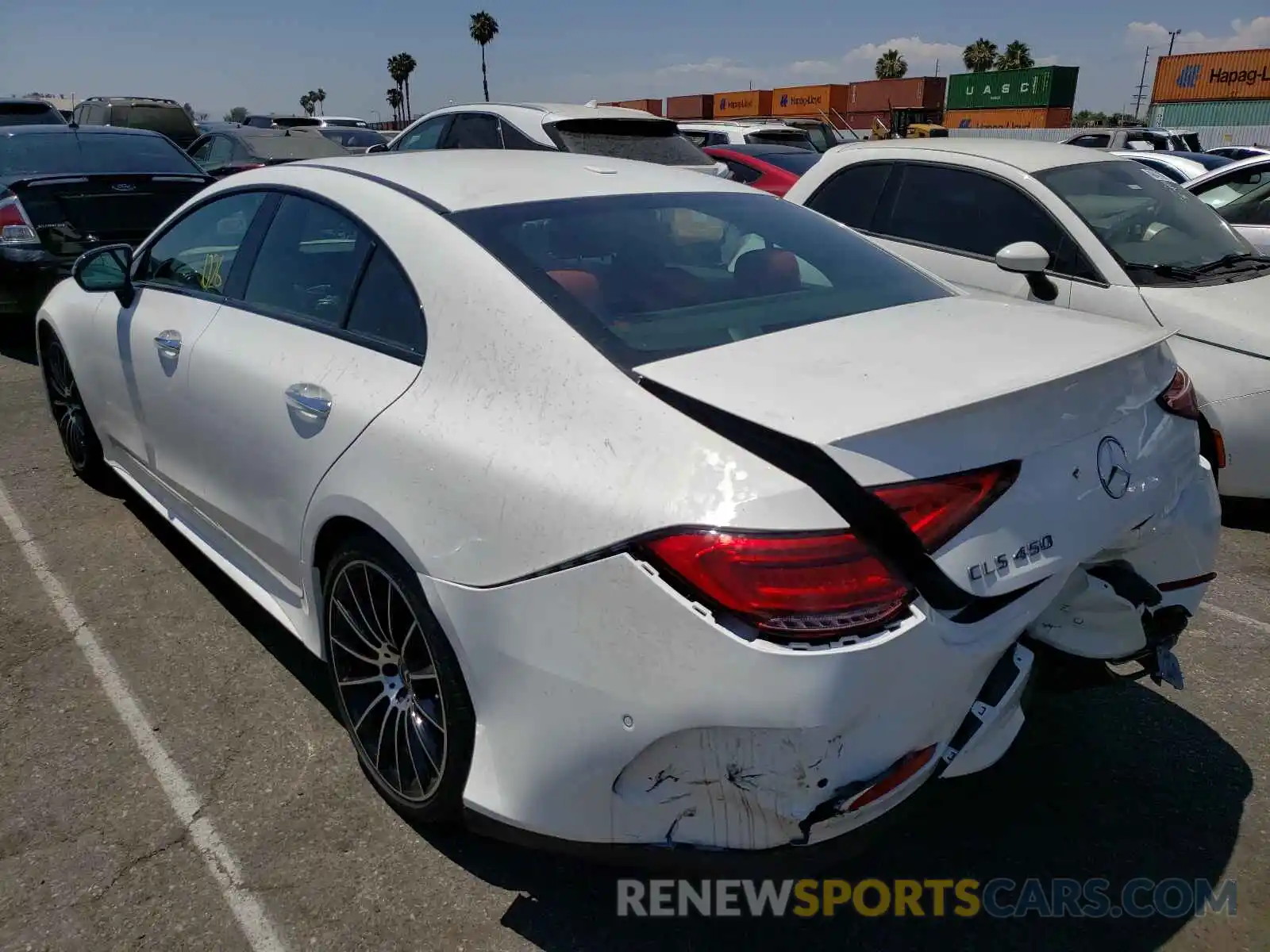 3 Photograph of a damaged car W1K2J5JB0MA090758 MERCEDES-BENZ CLC-CLASS 2021