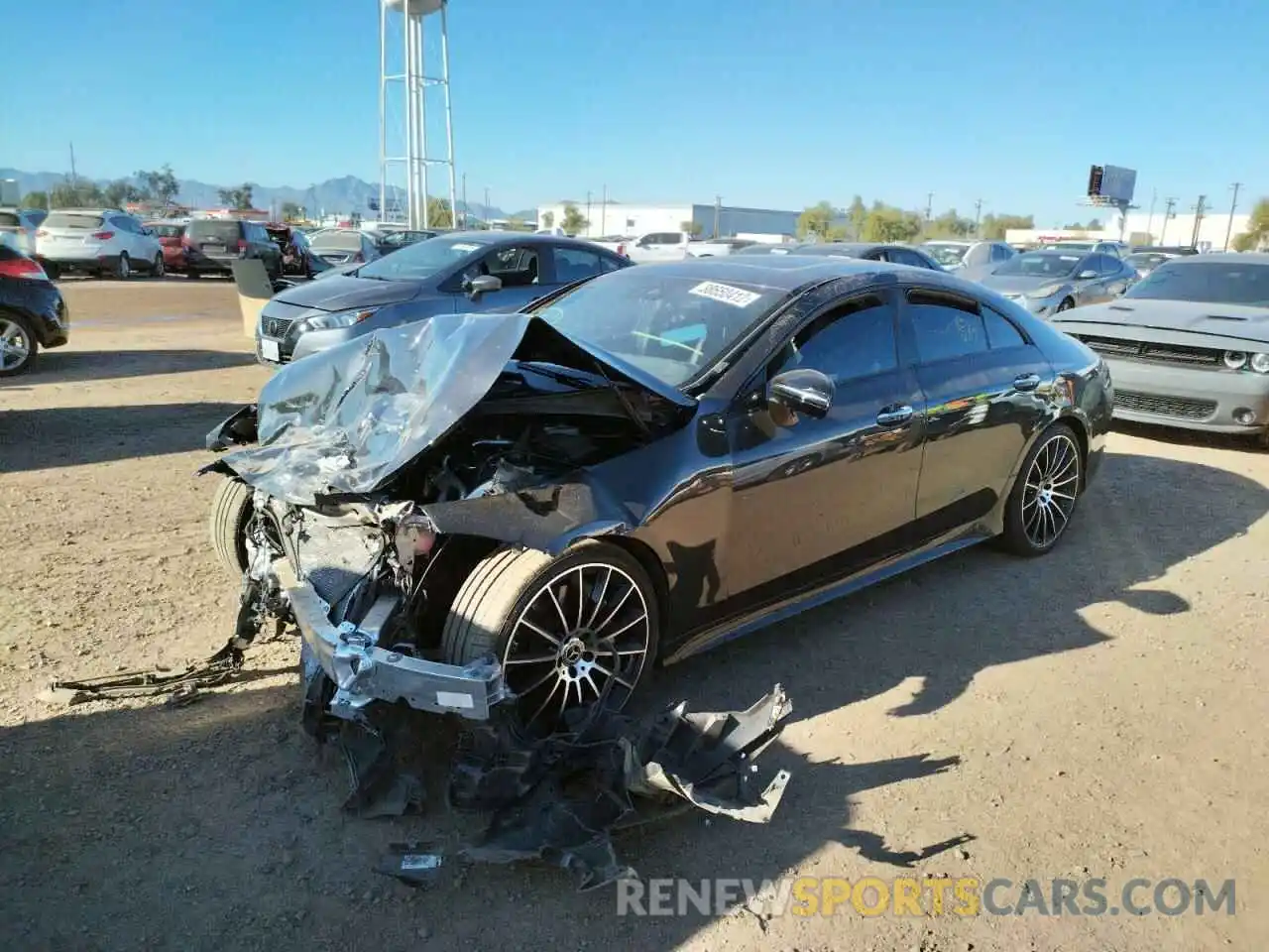 2 Photograph of a damaged car W1K2J5JB1MA082085 MERCEDES-BENZ CLC-CLASS 2021