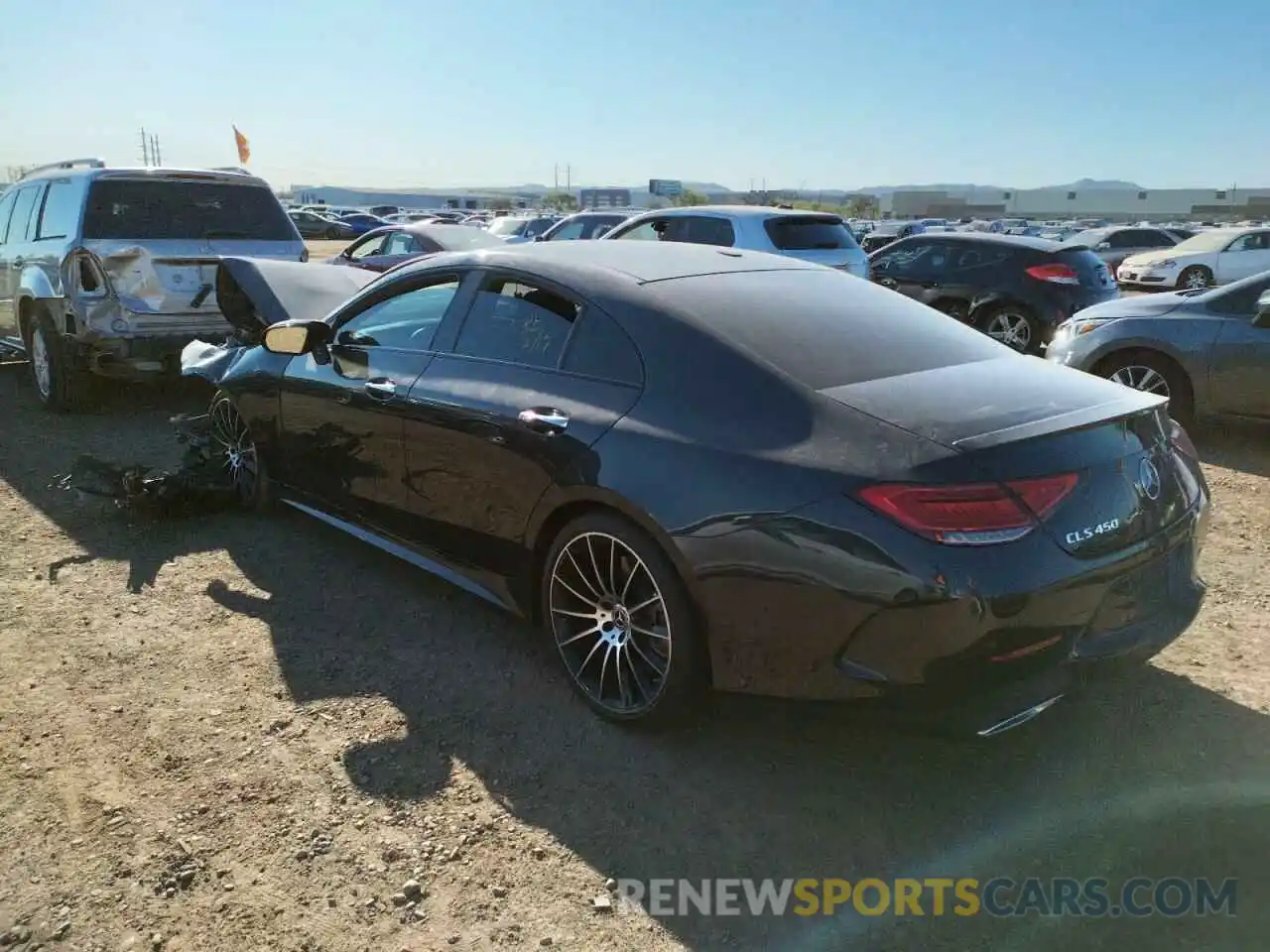 3 Photograph of a damaged car W1K2J5JB1MA082085 MERCEDES-BENZ CLC-CLASS 2021