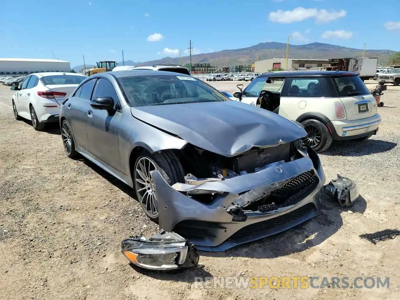 1 Photograph of a damaged car W1K2J5JB7MA087047 MERCEDES-BENZ CLC-CLASS 2021