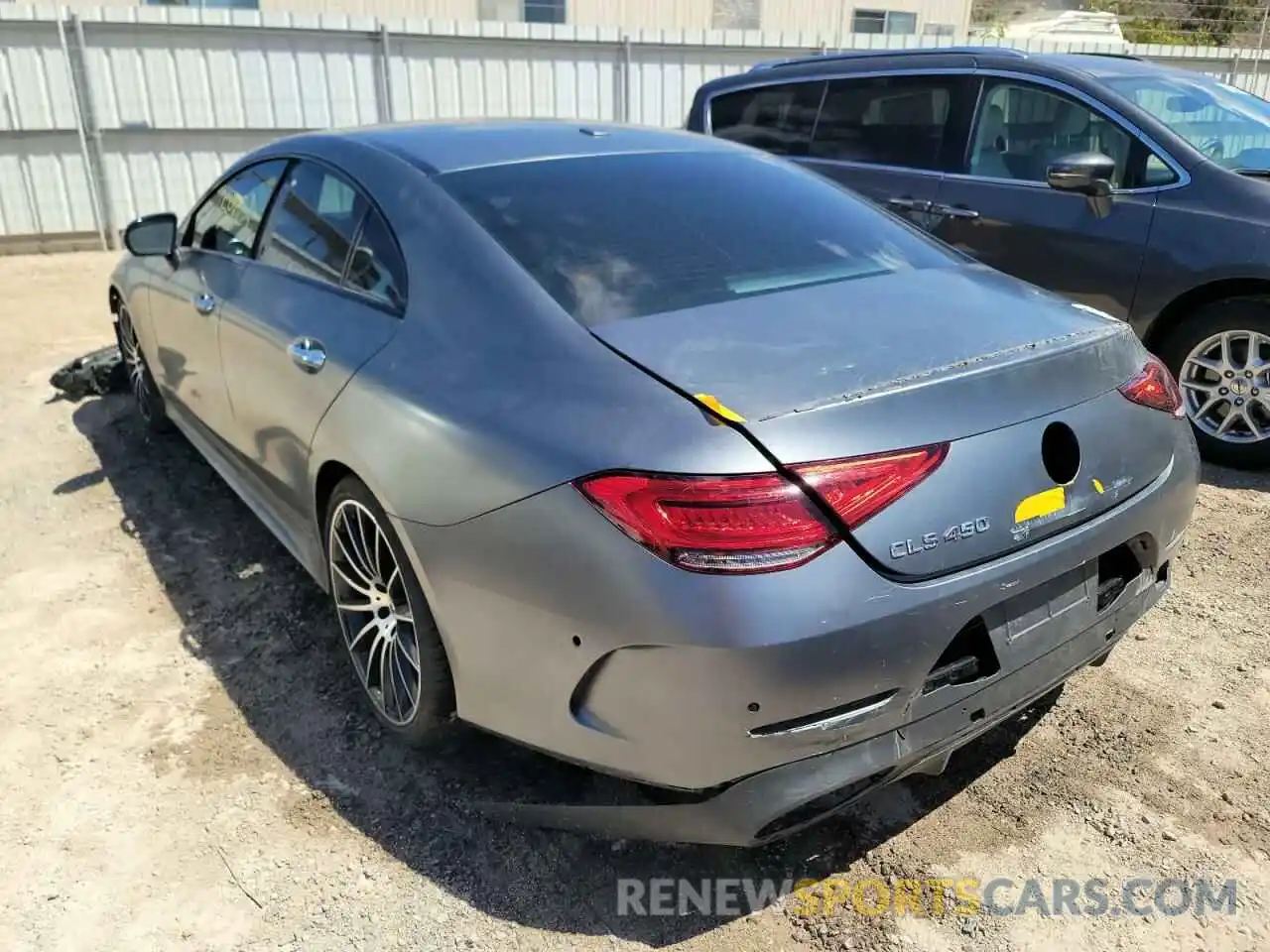 3 Photograph of a damaged car W1K2J5JB7MA087047 MERCEDES-BENZ CLC-CLASS 2021