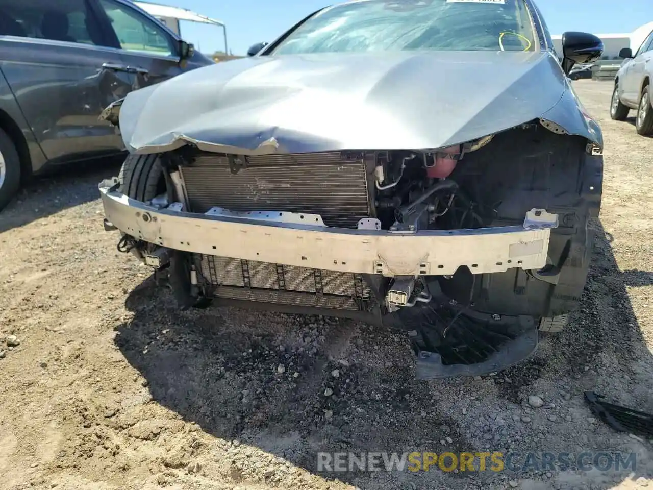 9 Photograph of a damaged car W1K2J5JB7MA087047 MERCEDES-BENZ CLC-CLASS 2021