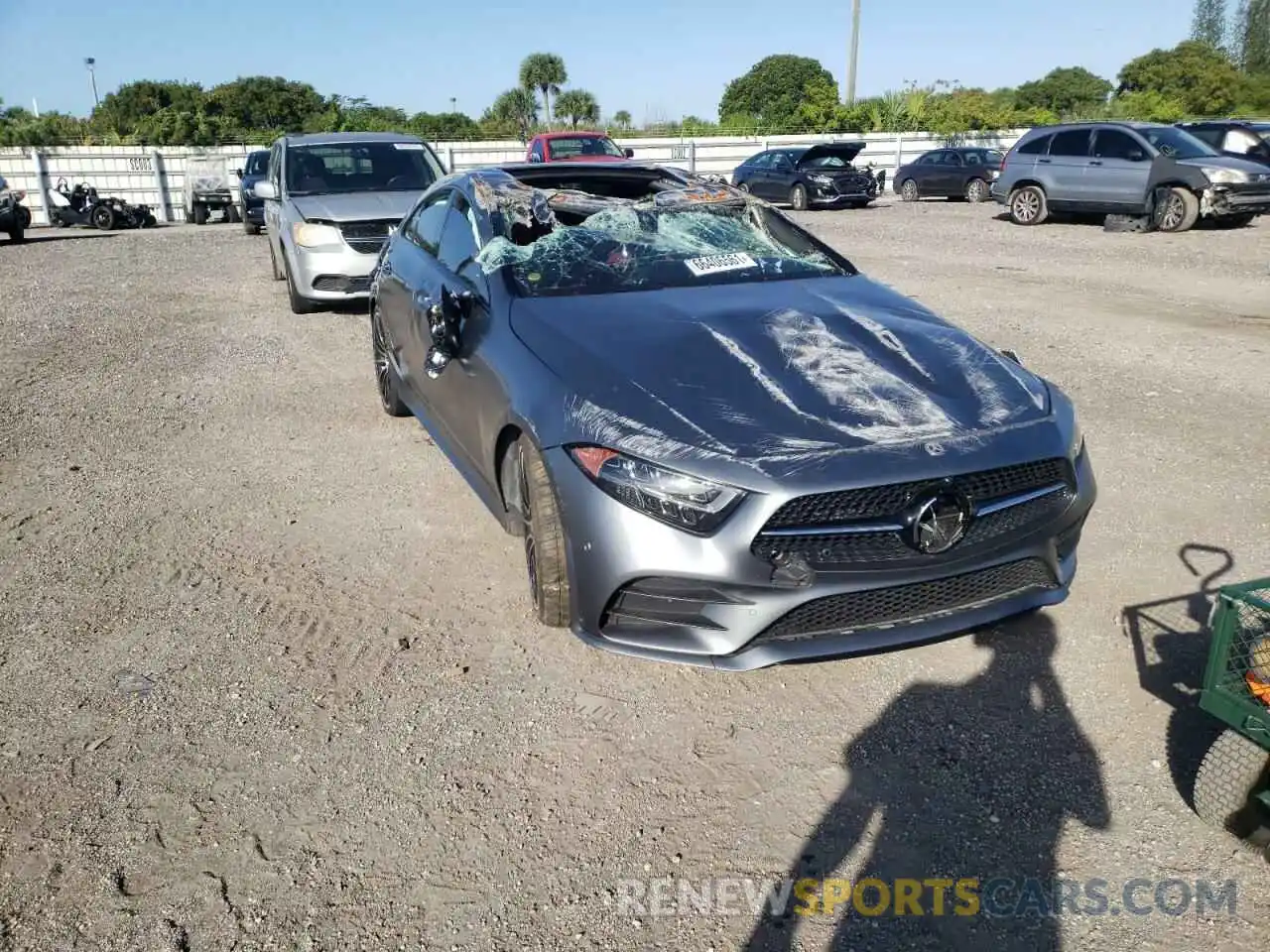 1 Photograph of a damaged car W1K2J5JBXMA086409 MERCEDES-BENZ CLC-CLASS 2021