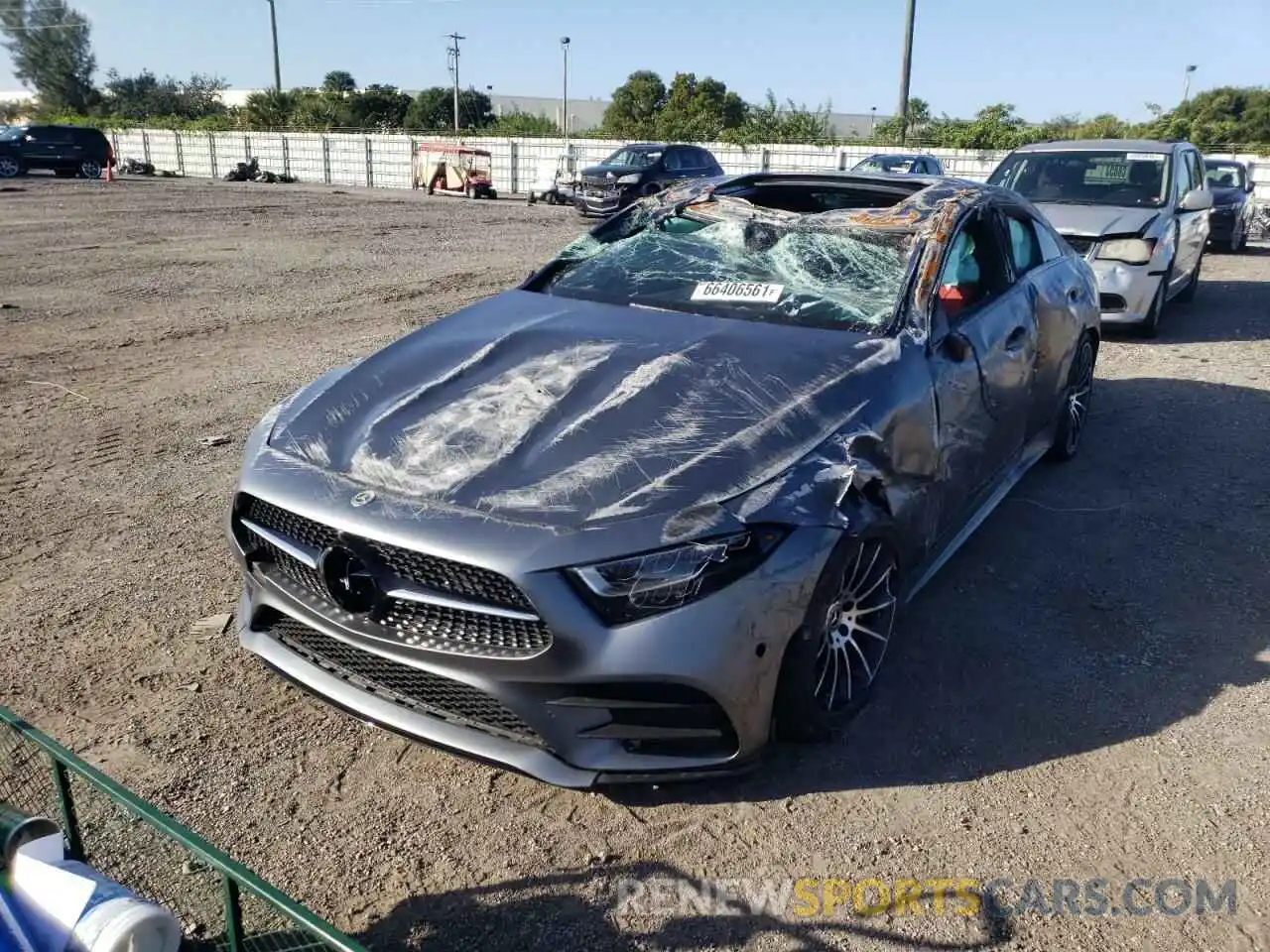 2 Photograph of a damaged car W1K2J5JBXMA086409 MERCEDES-BENZ CLC-CLASS 2021