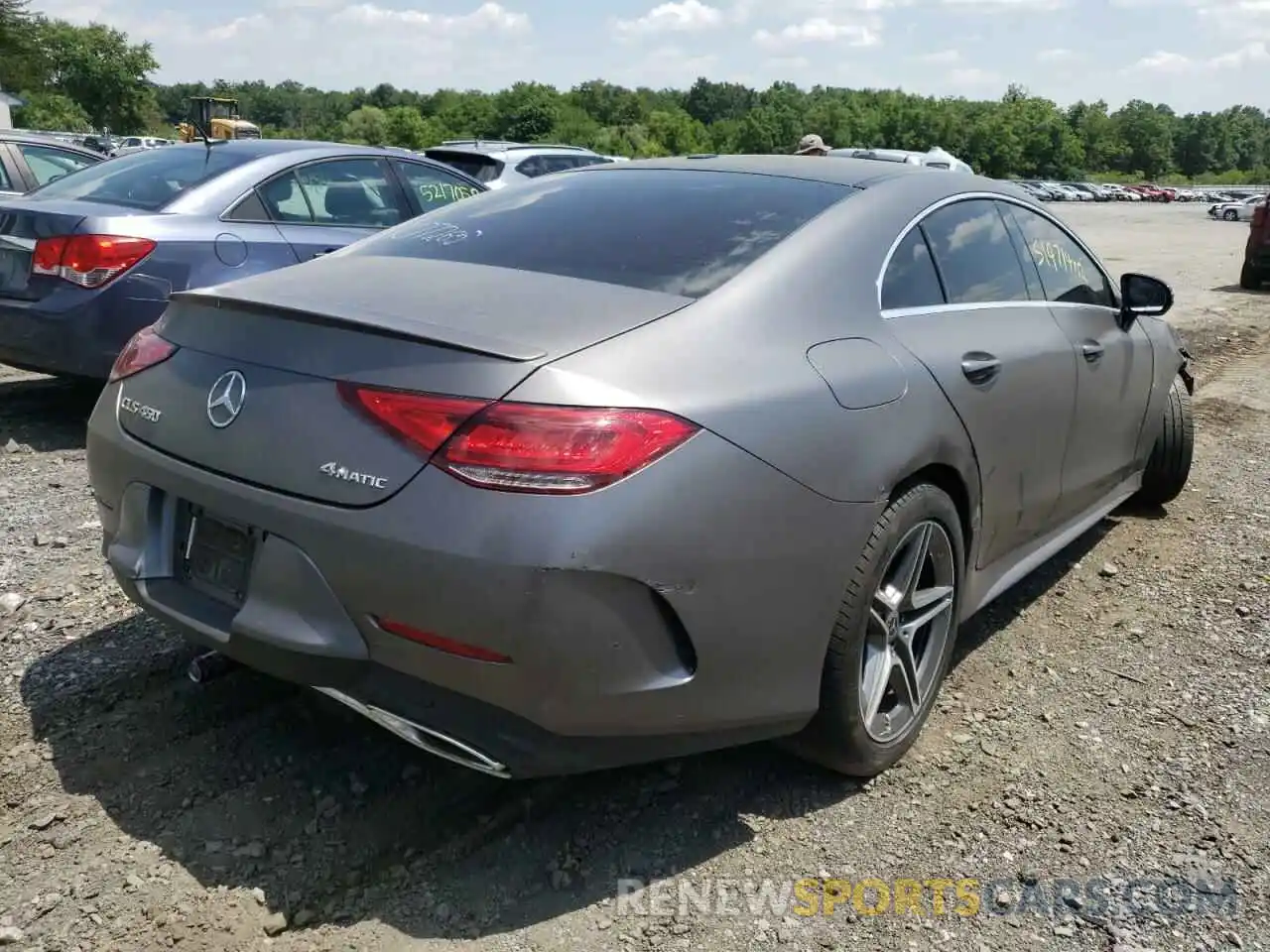 4 Photograph of a damaged car W1K2J5KB2MA086354 MERCEDES-BENZ CLC-CLASS 2021