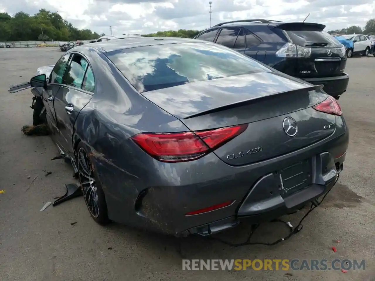 3 Photograph of a damaged car W1K2J5KB5MA090950 MERCEDES-BENZ CLC-CLASS 2021