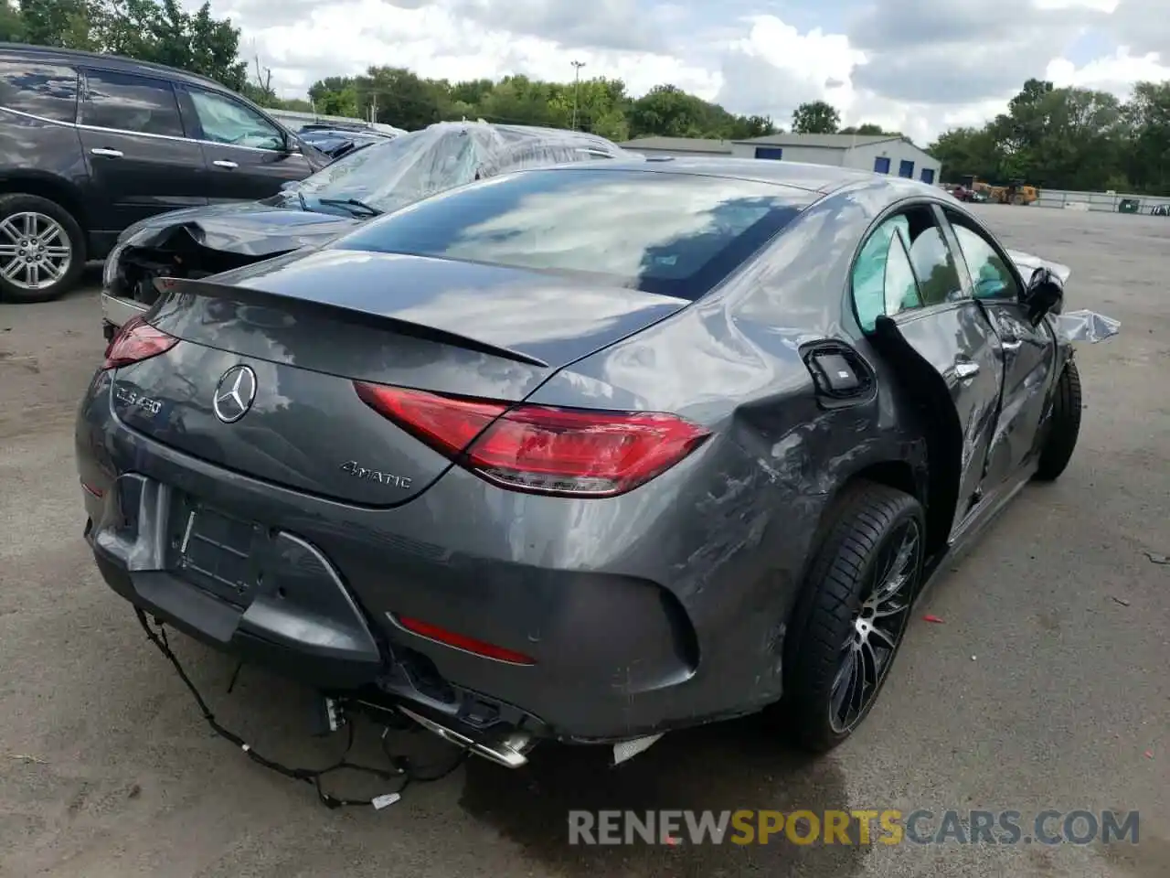 4 Photograph of a damaged car W1K2J5KB5MA090950 MERCEDES-BENZ CLC-CLASS 2021