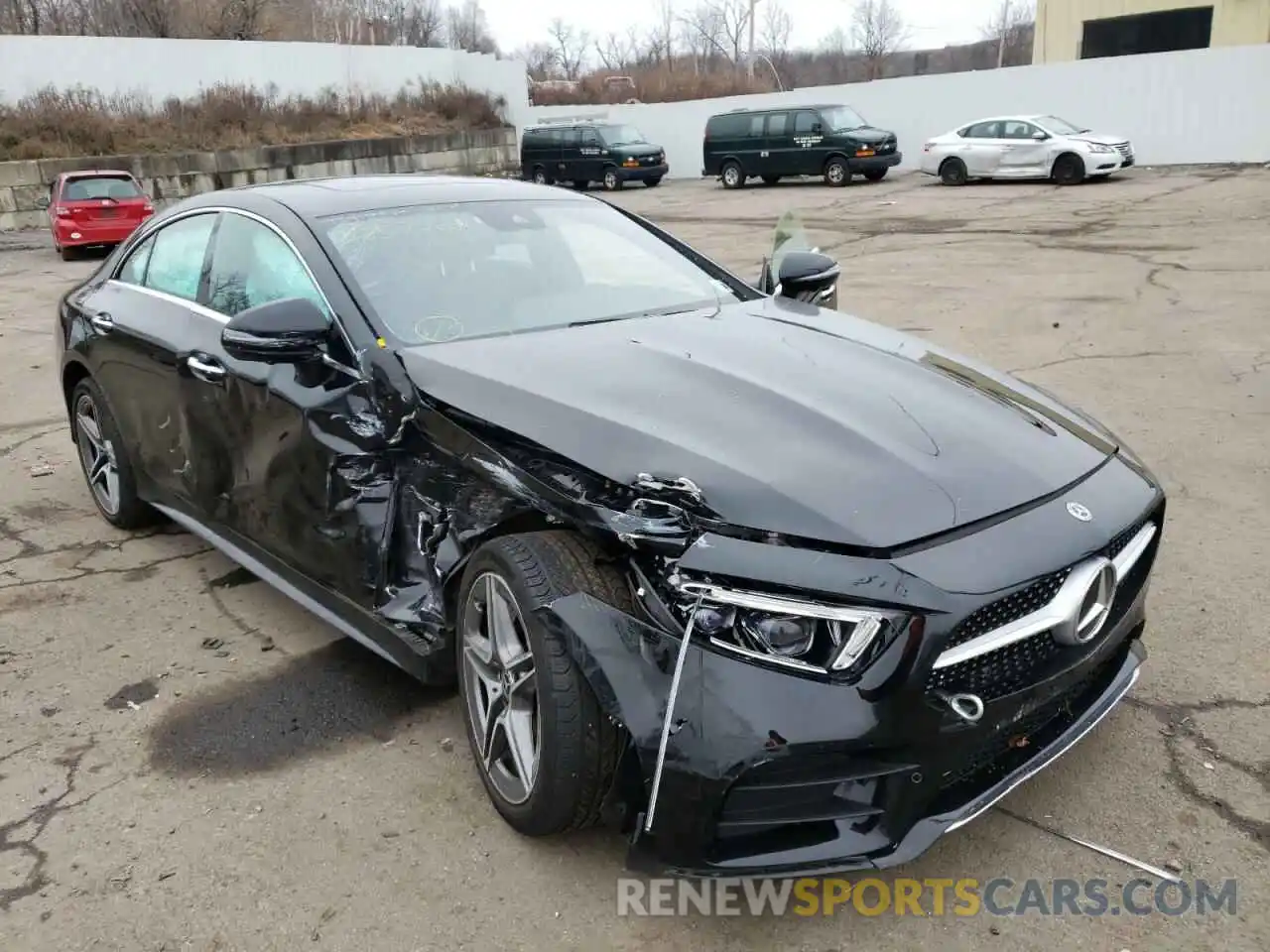 1 Photograph of a damaged car W1K2J5KB5MA091564 MERCEDES-BENZ CLC-CLASS 2021