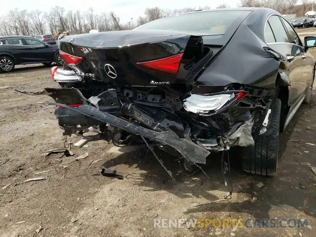 9 Photograph of a damaged car W1K2J5KB6MA083490 MERCEDES-BENZ CLC-CLASS 2021