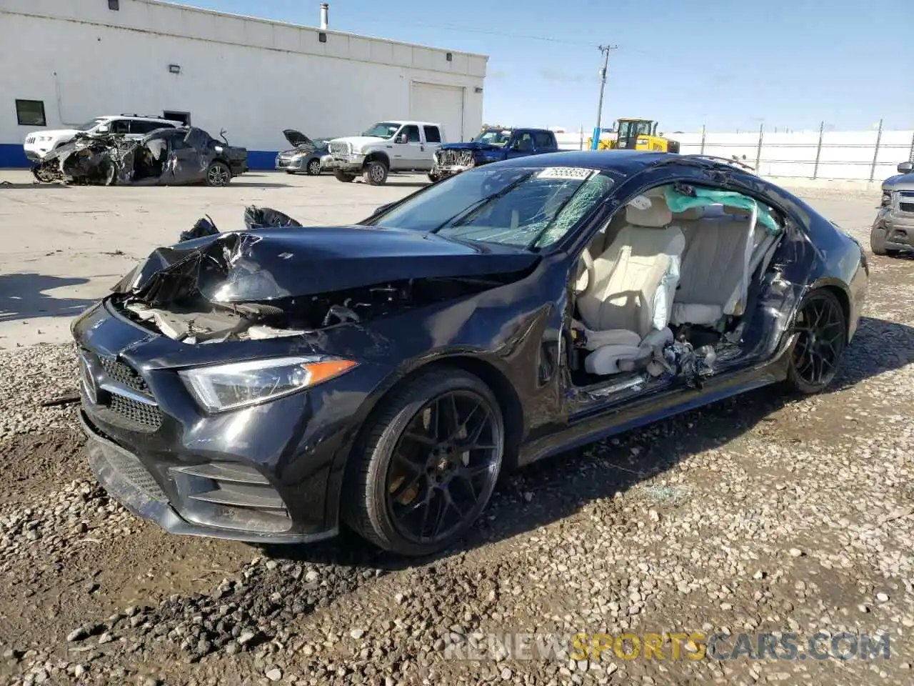 1 Photograph of a damaged car W1K2J5KB9MA086609 MERCEDES-BENZ CLC-CLASS 2021