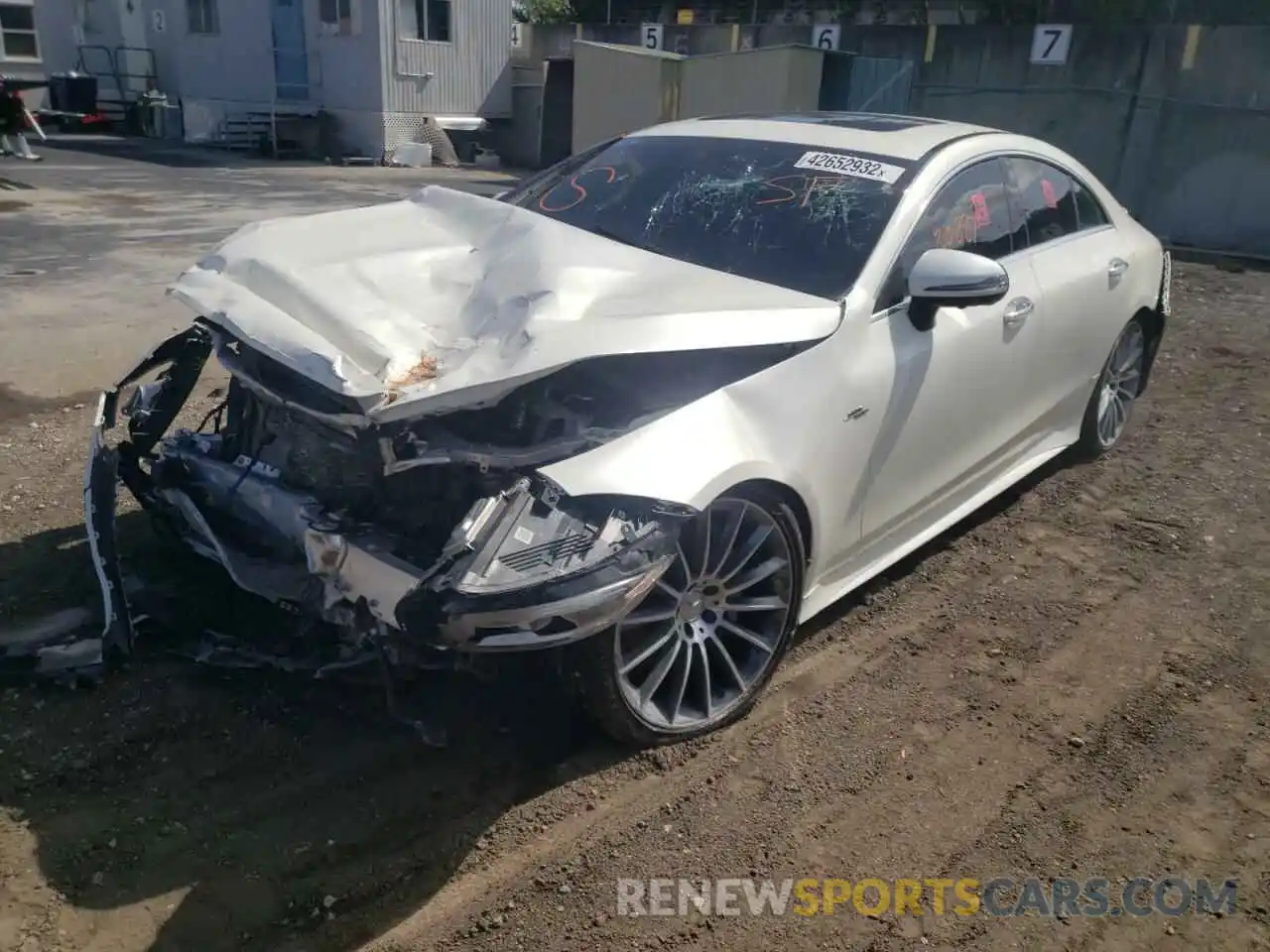 2 Photograph of a damaged car W1K2J6BB1MA088862 MERCEDES-BENZ CLC-CLASS 2021