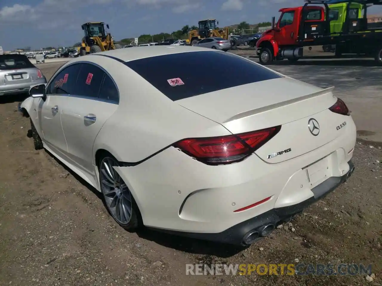 3 Photograph of a damaged car W1K2J6BB1MA088862 MERCEDES-BENZ CLC-CLASS 2021