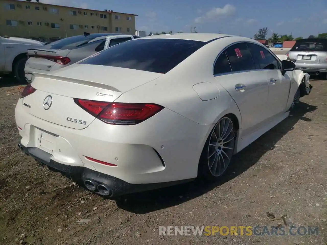 4 Photograph of a damaged car W1K2J6BB1MA088862 MERCEDES-BENZ CLC-CLASS 2021