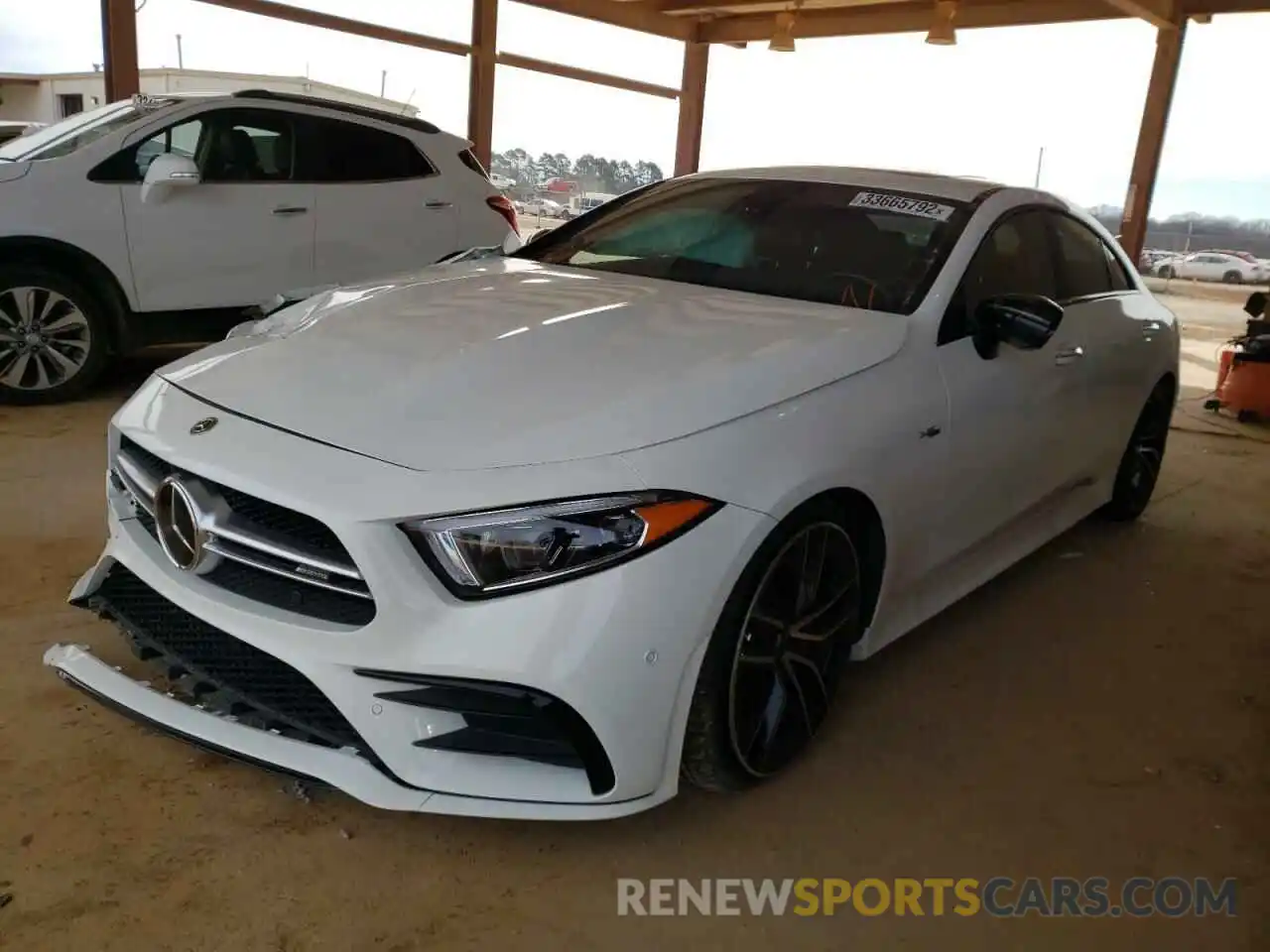 2 Photograph of a damaged car W1K2J6BB9MA083330 MERCEDES-BENZ CLC-CLASS 2021