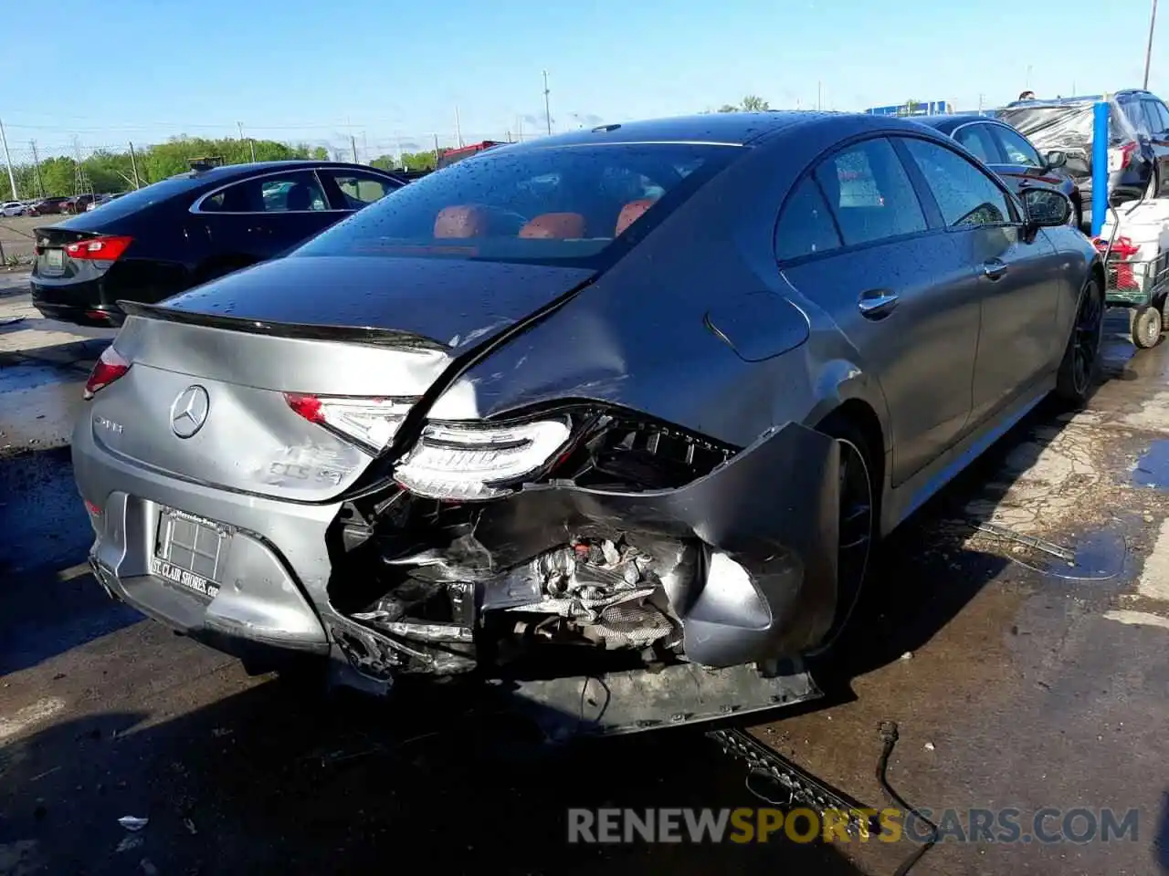 4 Photograph of a damaged car W1K2J6BB9MA087006 MERCEDES-BENZ CLC-CLASS 2021