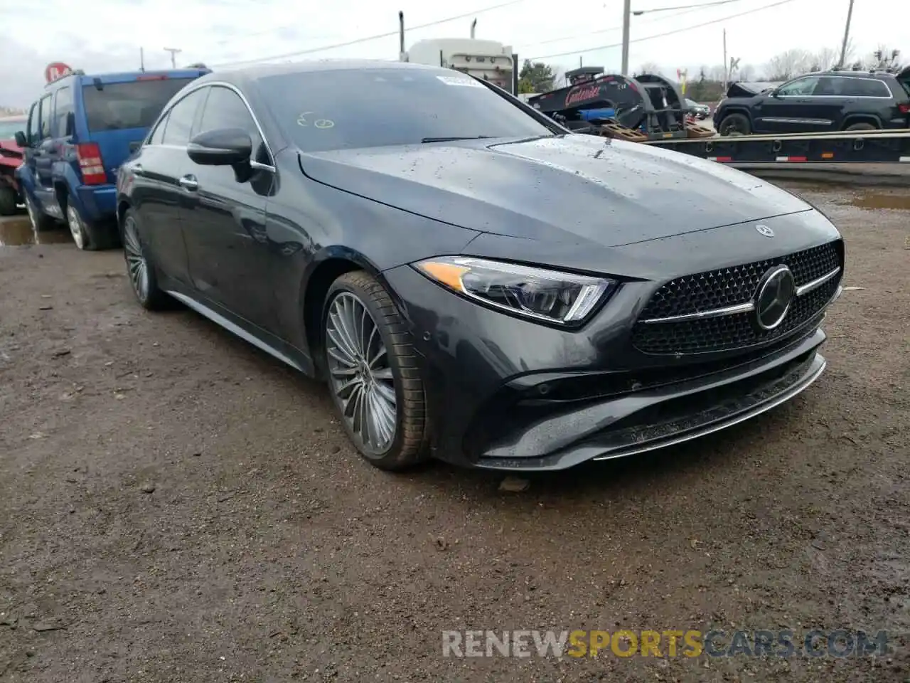 1 Photograph of a damaged car W1K2J5KB9NA095411 MERCEDES-BENZ CLC-CLASS 2022