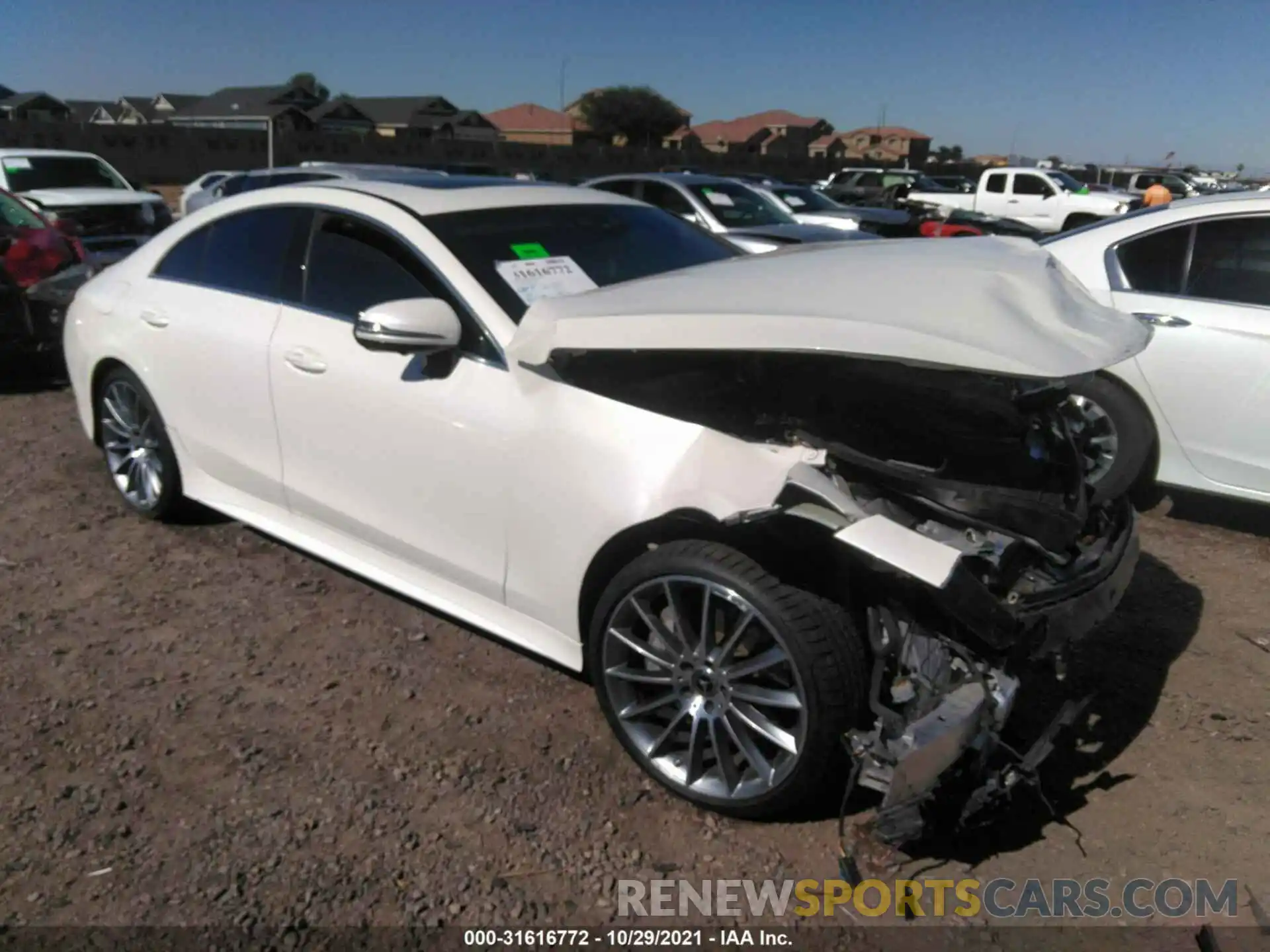 1 Photograph of a damaged car WDD2J5JB1KA008095 MERCEDES-BENZ CLS 2019