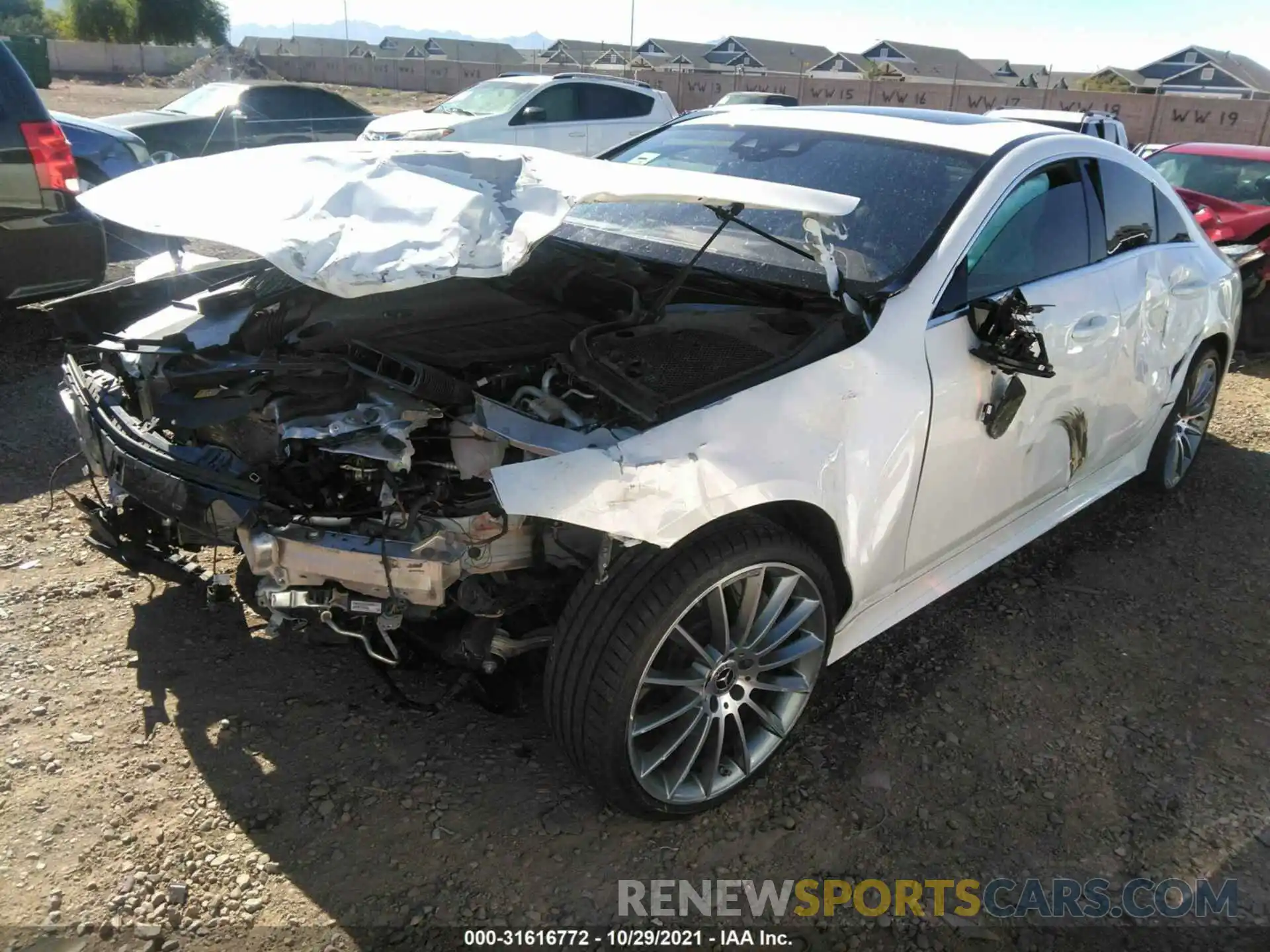 2 Photograph of a damaged car WDD2J5JB1KA008095 MERCEDES-BENZ CLS 2019