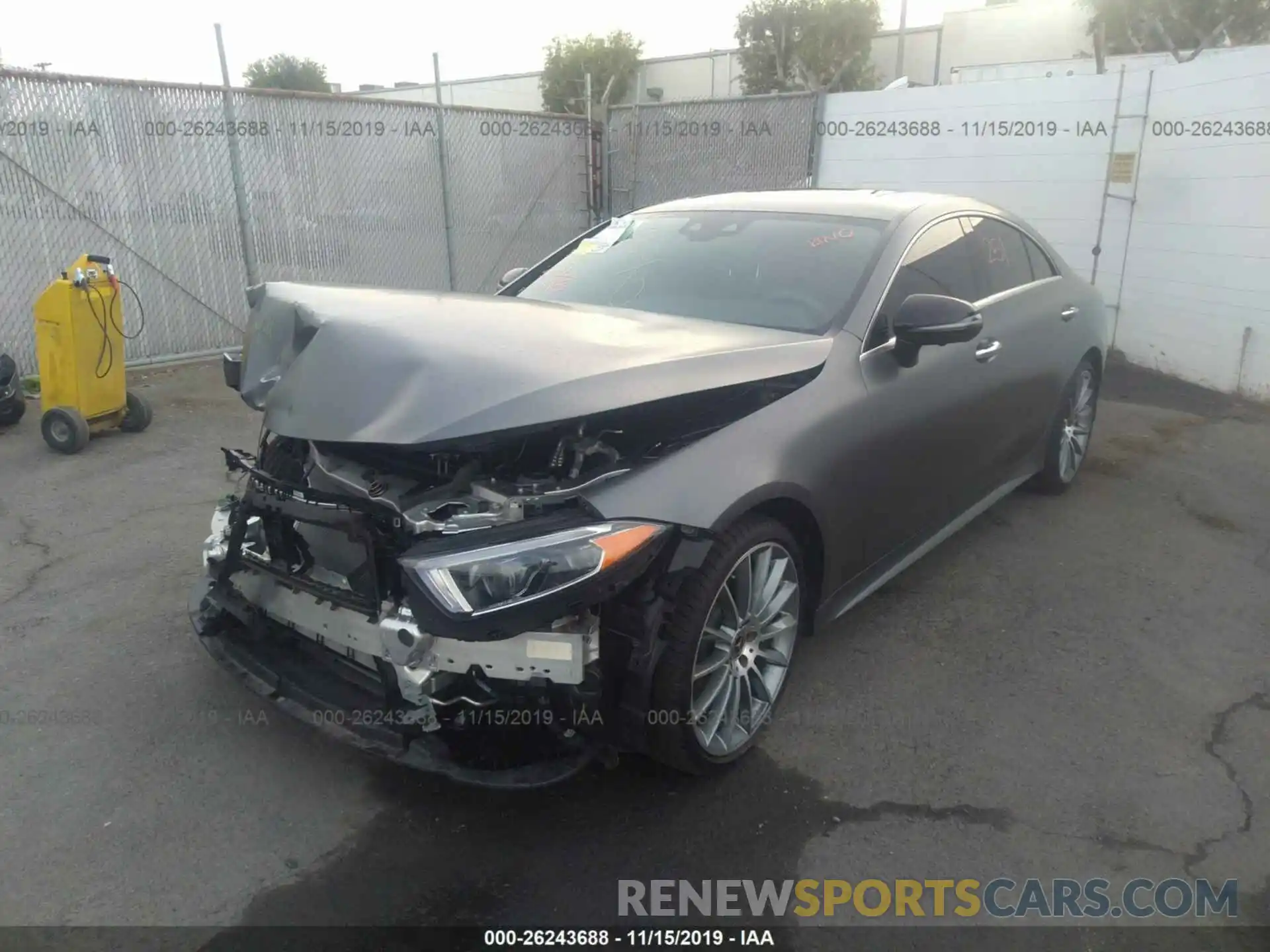 2 Photograph of a damaged car WDD2J5JB1KA008193 MERCEDES-BENZ CLS 2019