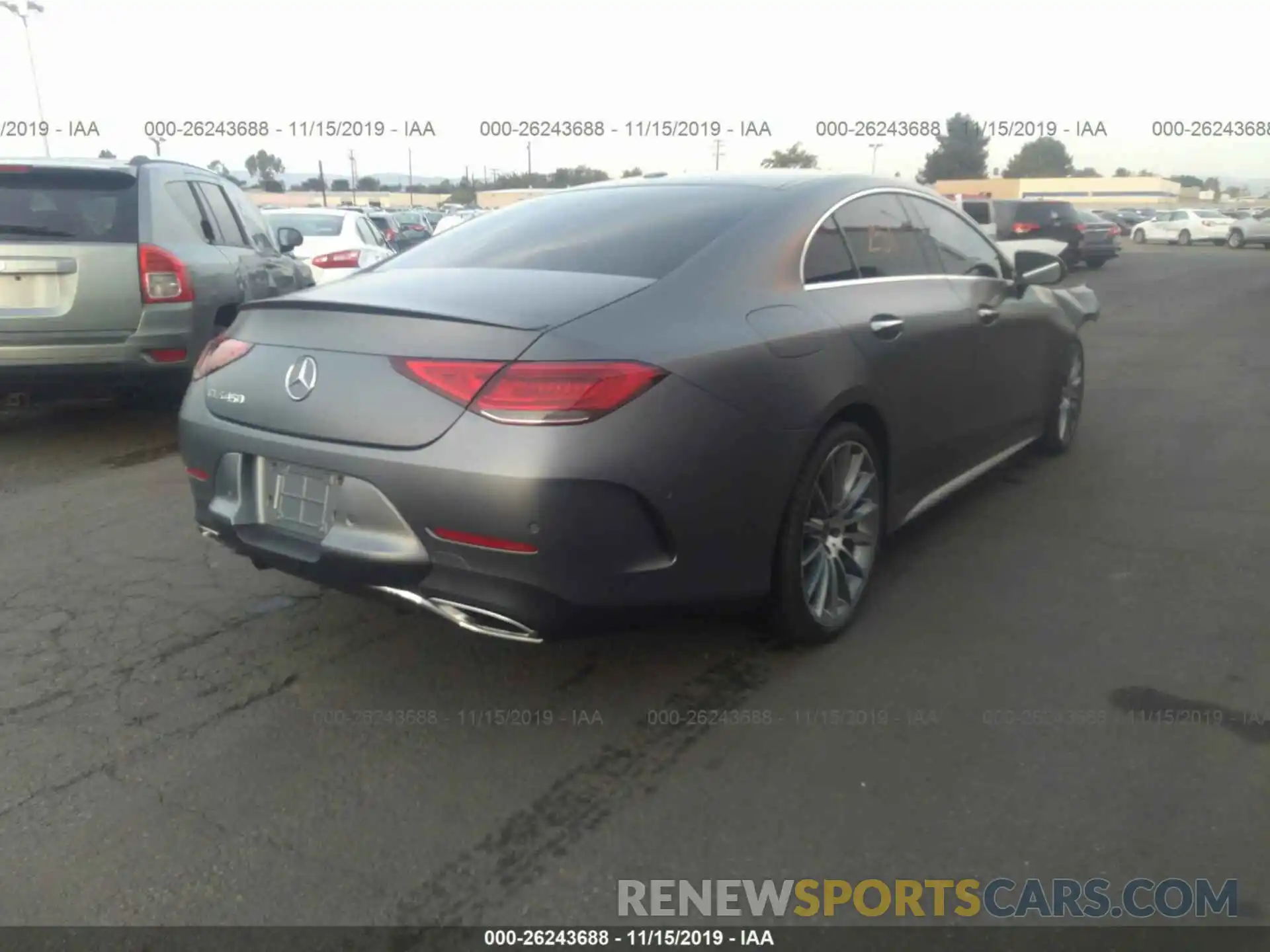 4 Photograph of a damaged car WDD2J5JB1KA008193 MERCEDES-BENZ CLS 2019