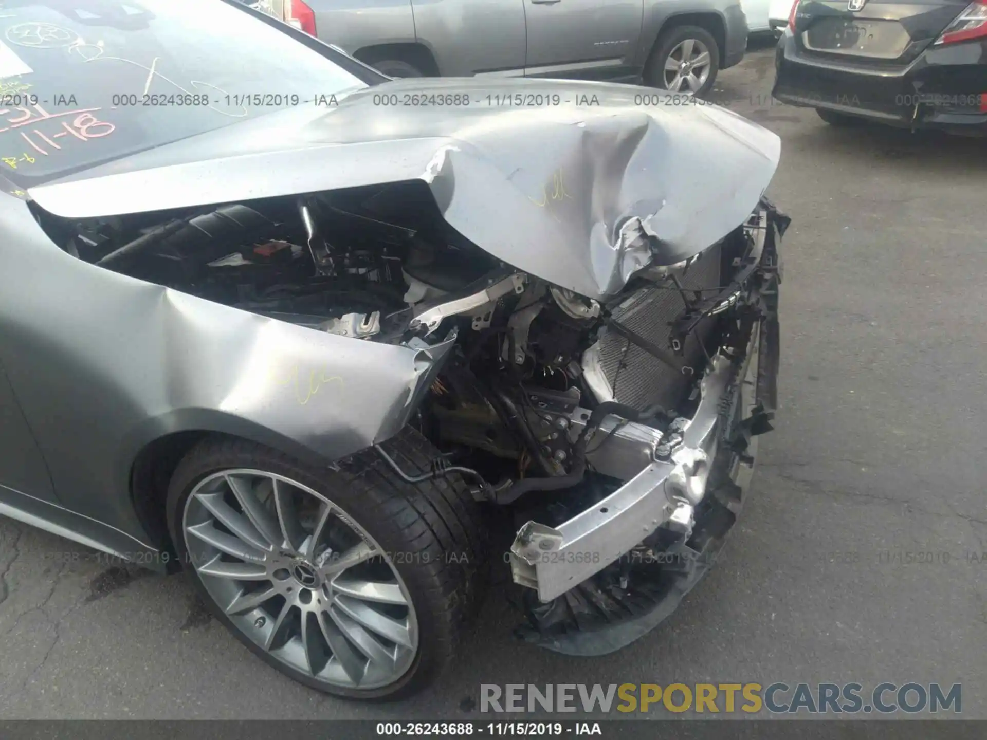 6 Photograph of a damaged car WDD2J5JB1KA008193 MERCEDES-BENZ CLS 2019