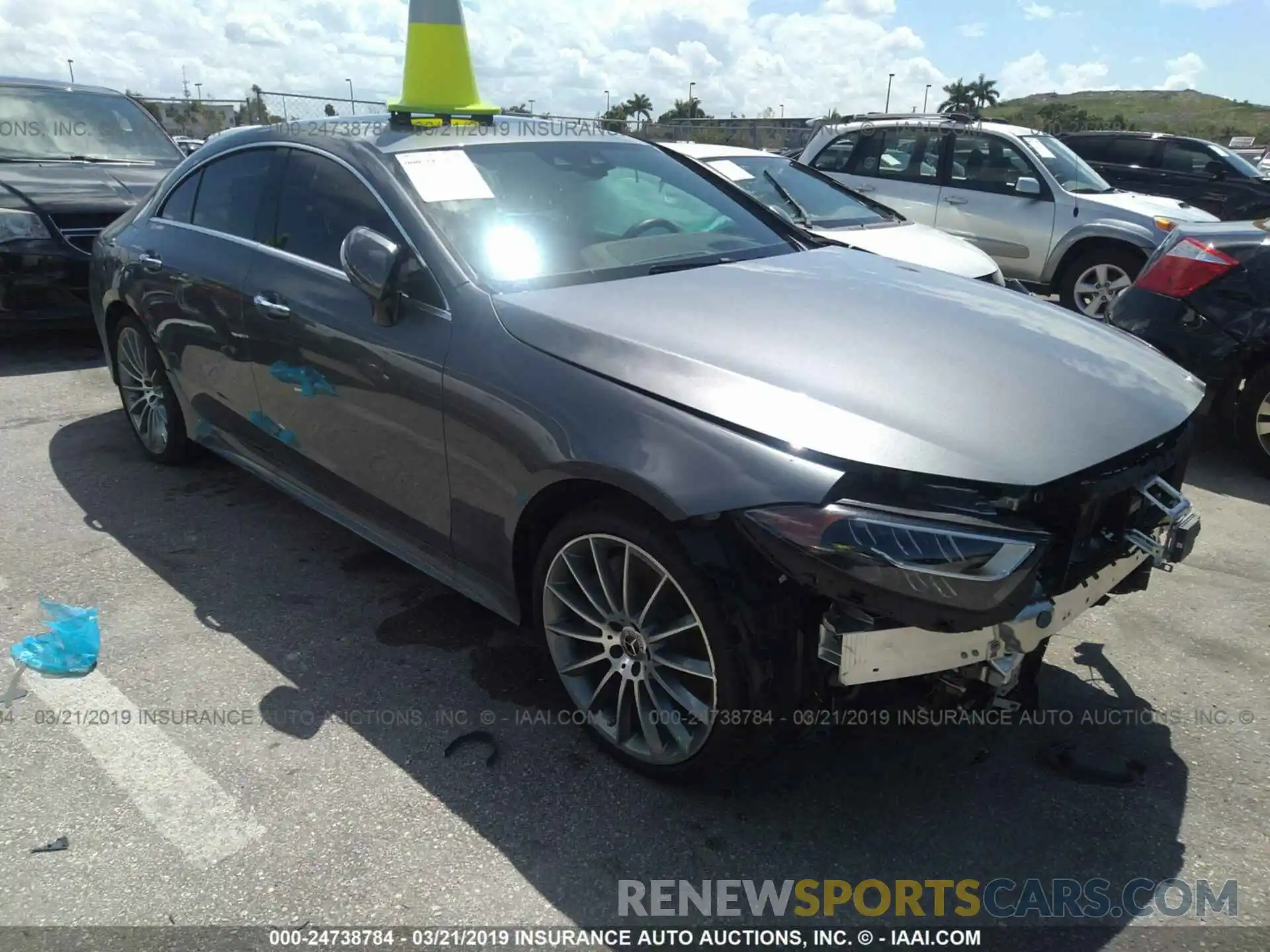 1 Photograph of a damaged car WDD2J5JB1KA013345 MERCEDES-BENZ CLS 2019